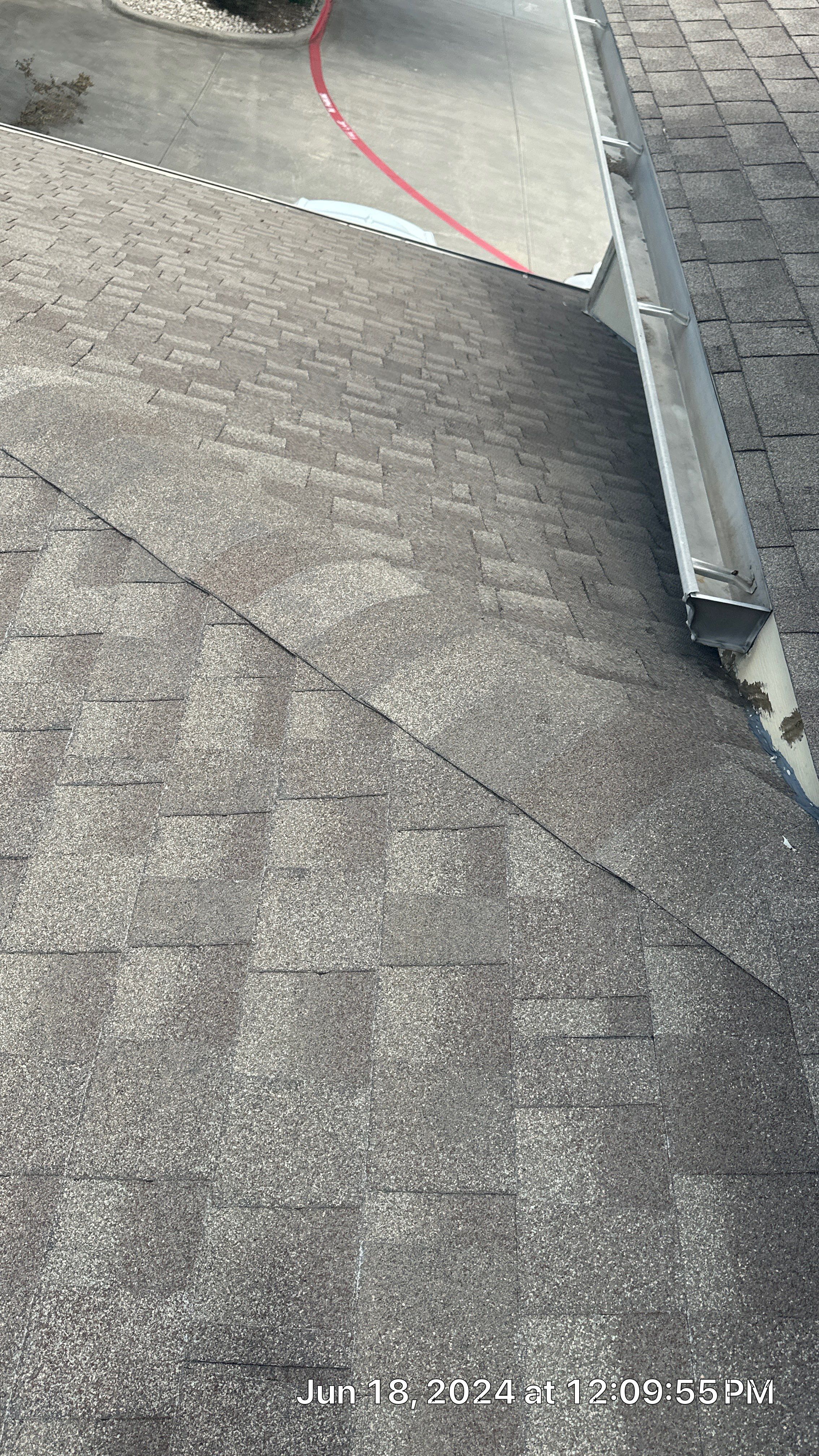 Roof Damage  by Zeus Exteriors