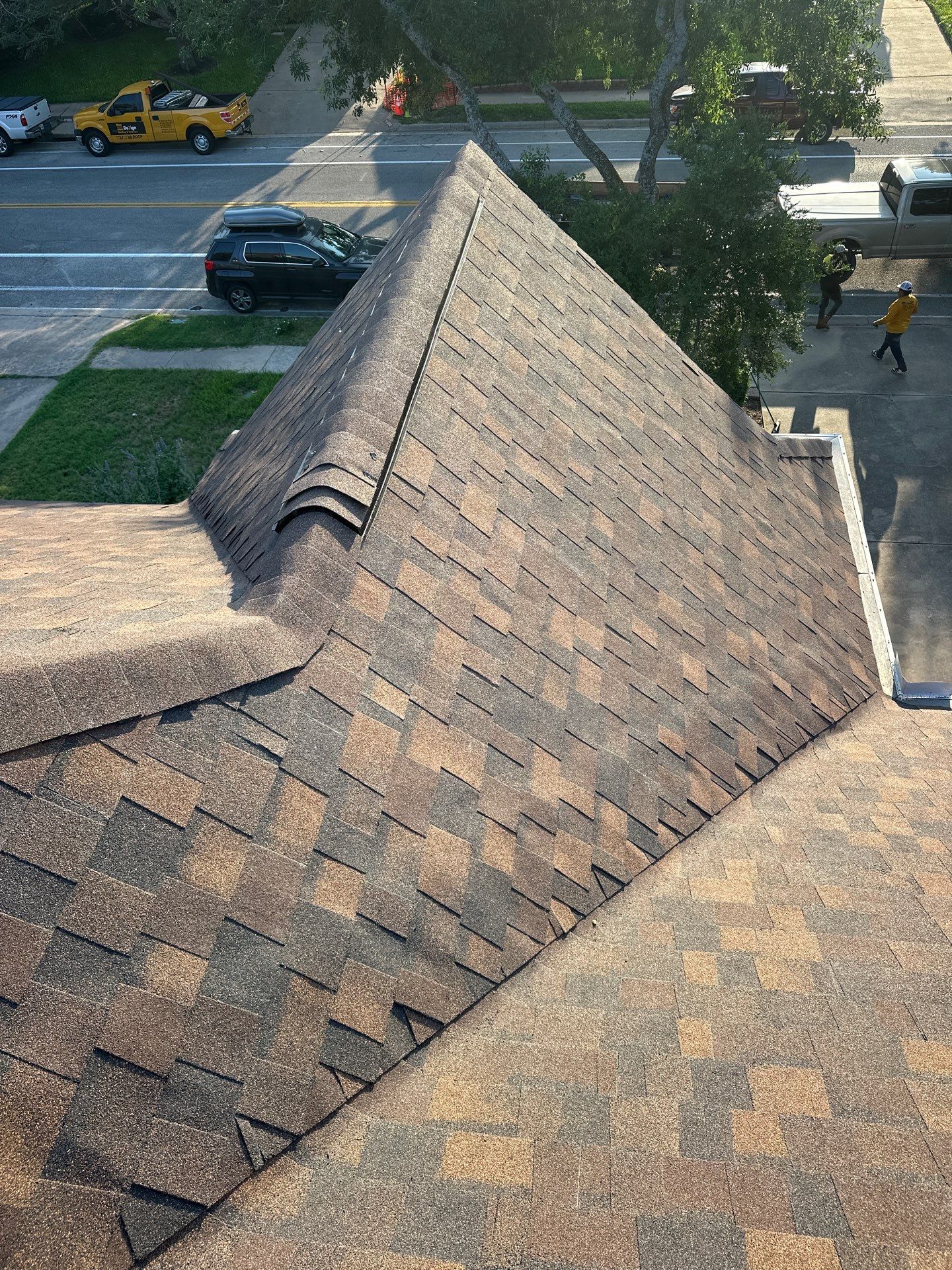 Residential Roofing Installation using Owens Corning Duration Tru Def Brownwood by DeZign Roofing & Exteriors