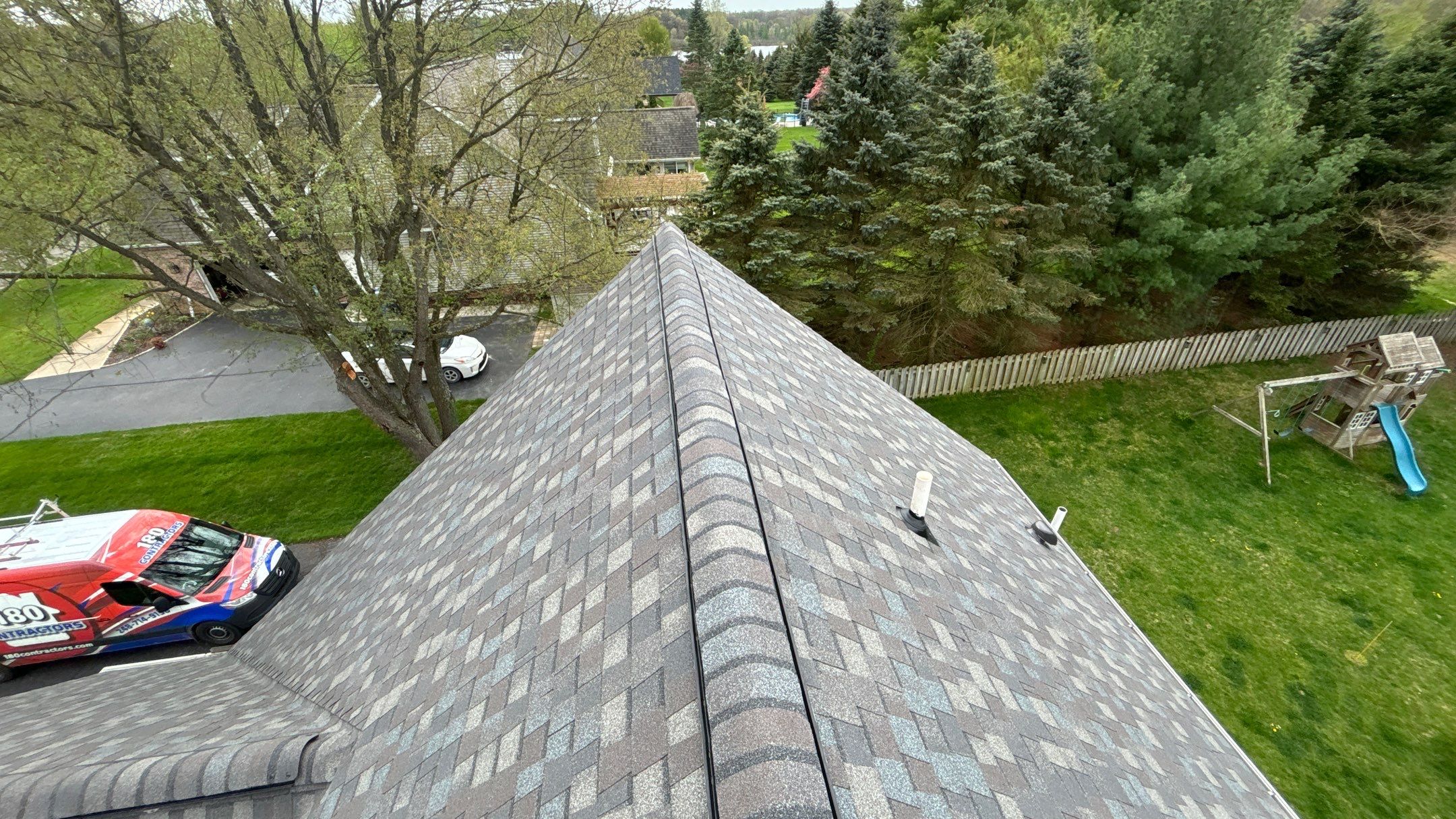 Roof Replacement using CertainTeed Landmark Pro by 180 Contractors