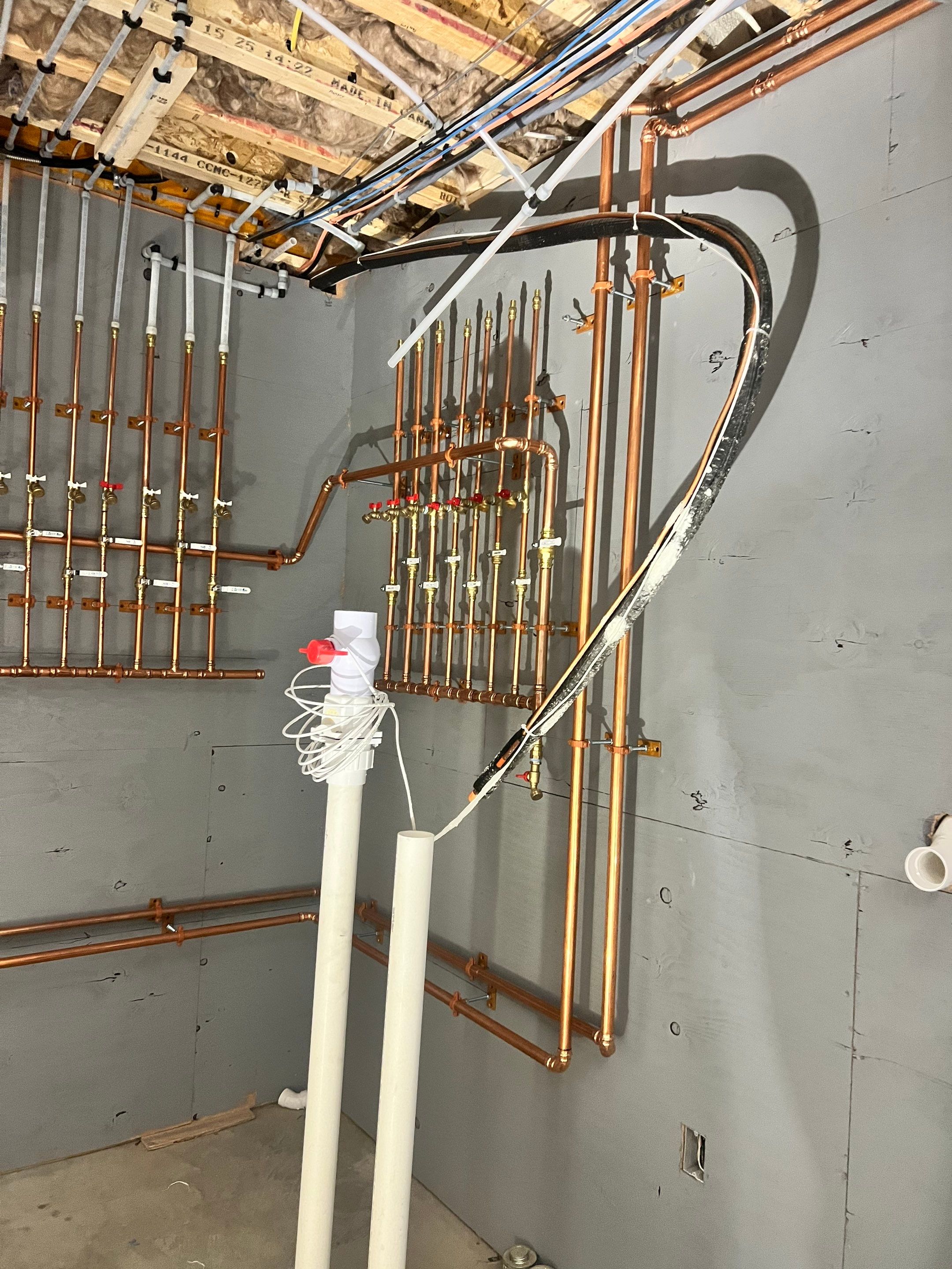 Water Heater Installation, Gas Piping, and Plumbing Completion — North Reading, MA by FAGONE MECHANICAL