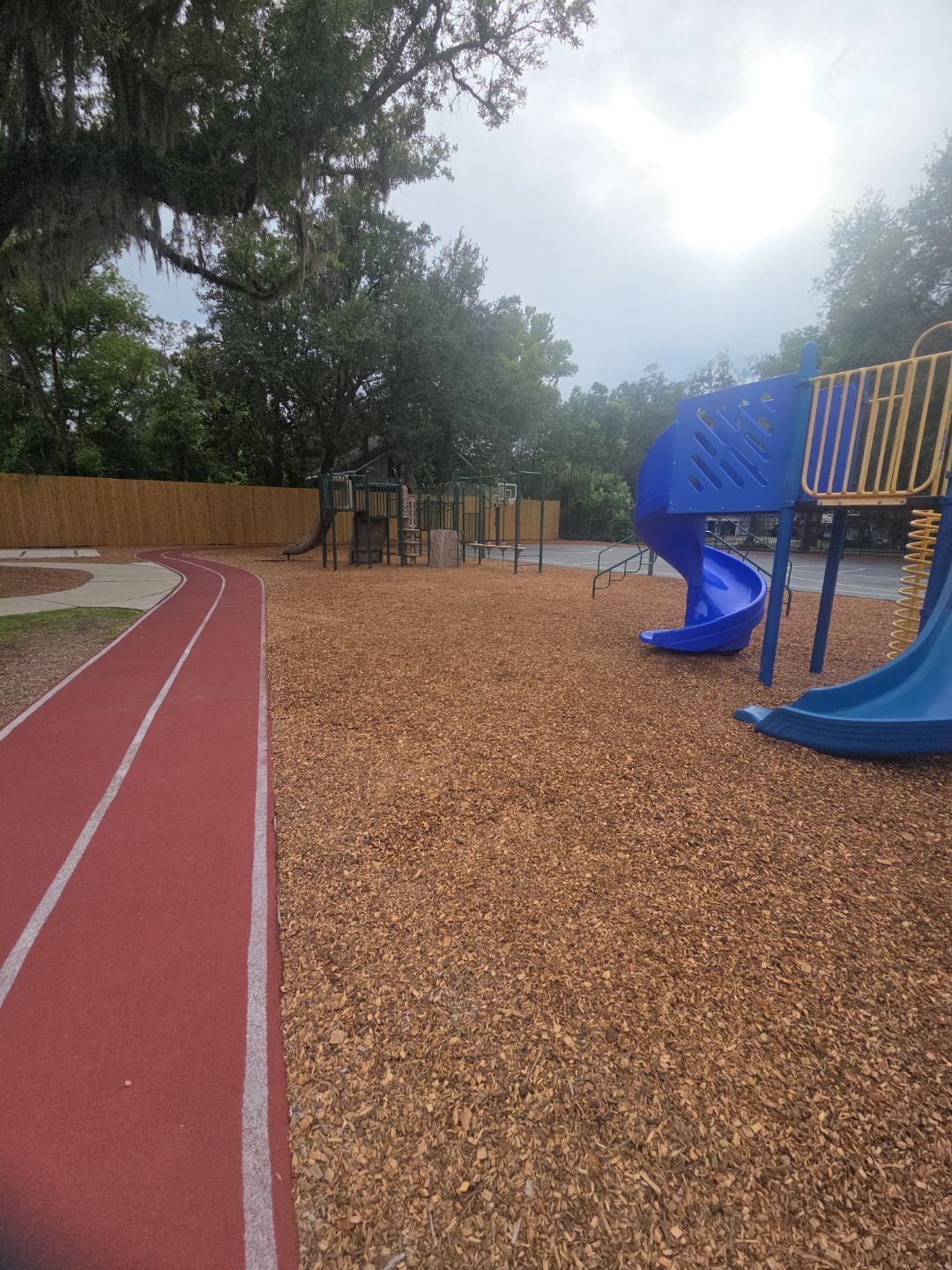 Episcopal - St. Mark's Campus | Playground Mulch Install by ProGreen Services
