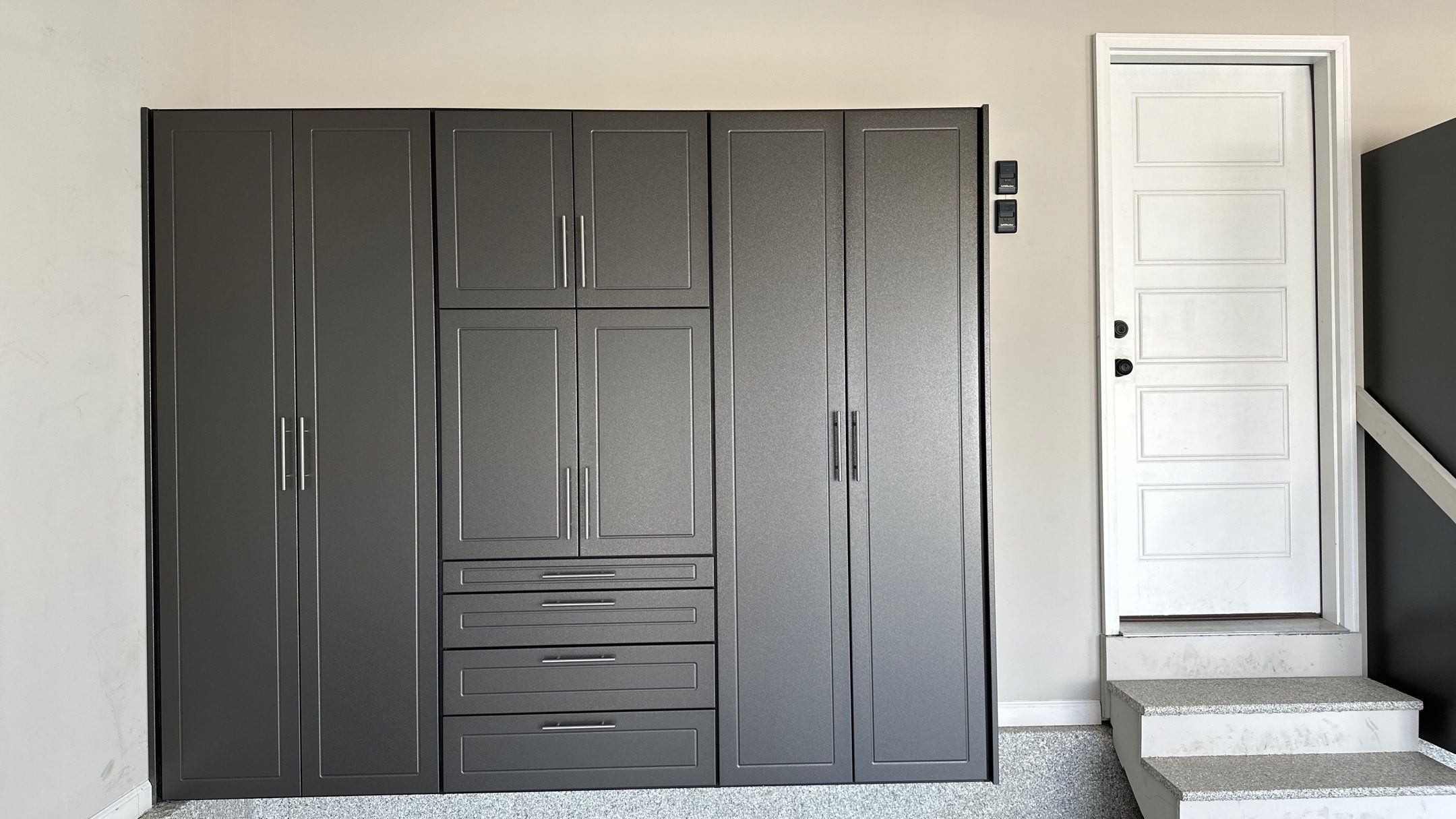 Denise P. upgraded her garage with cabinets by Banner Garage