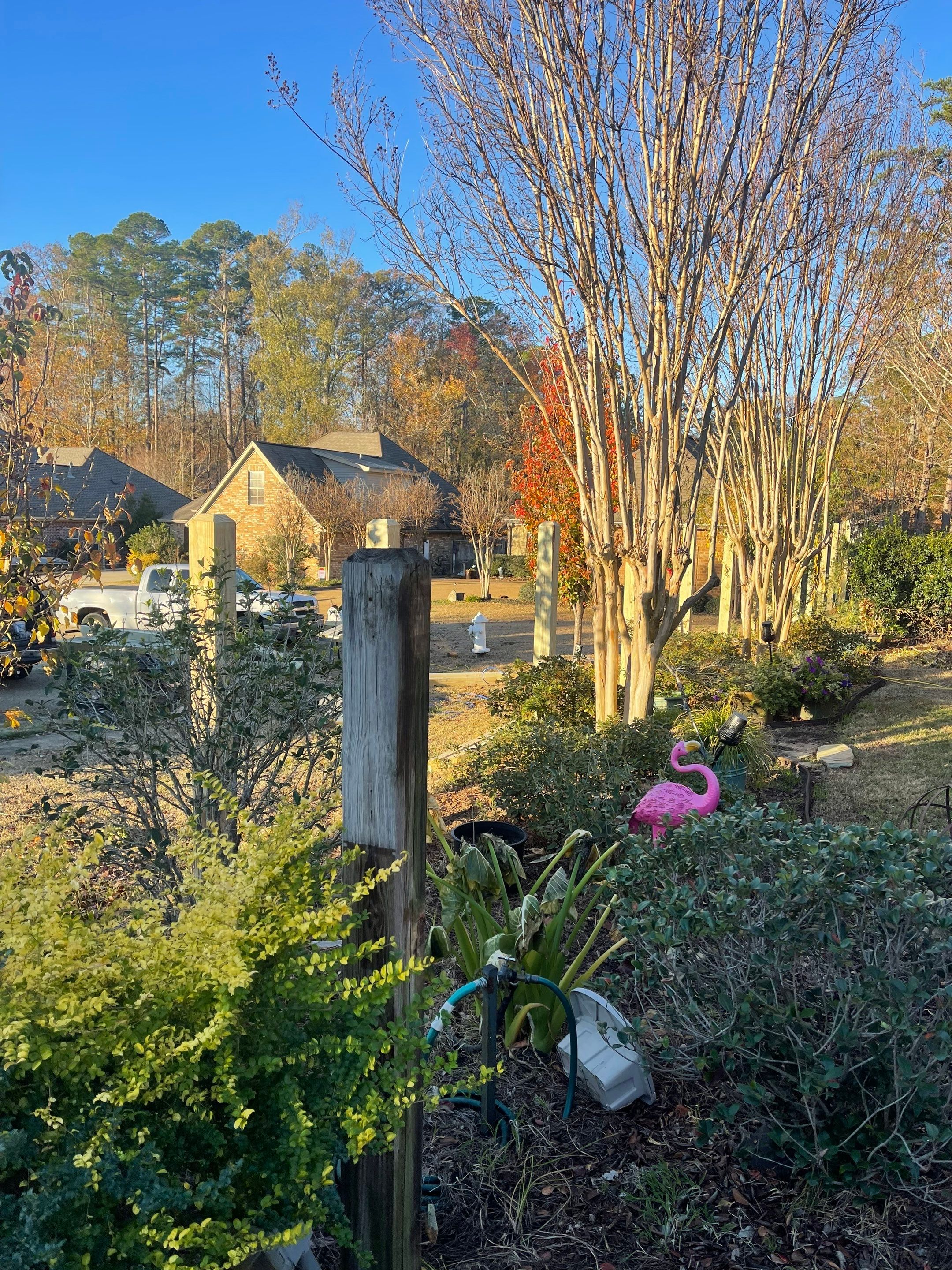 8ft Cedar Good Neighbor Fence by Roberson Construction LLC