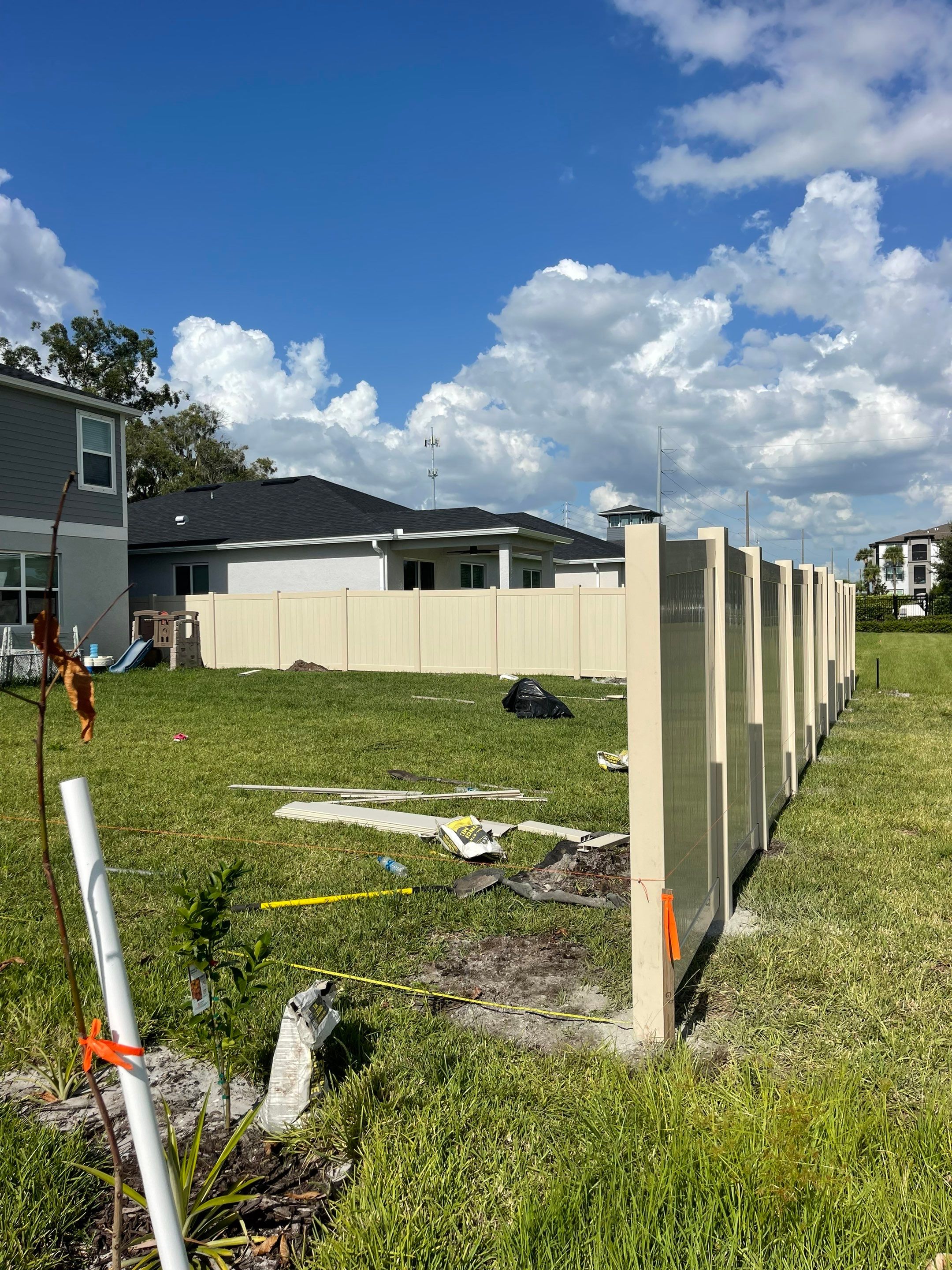 Vinyl Fence Installation using Vinyl Privacy Fence  by Asap fence and gates, LLC