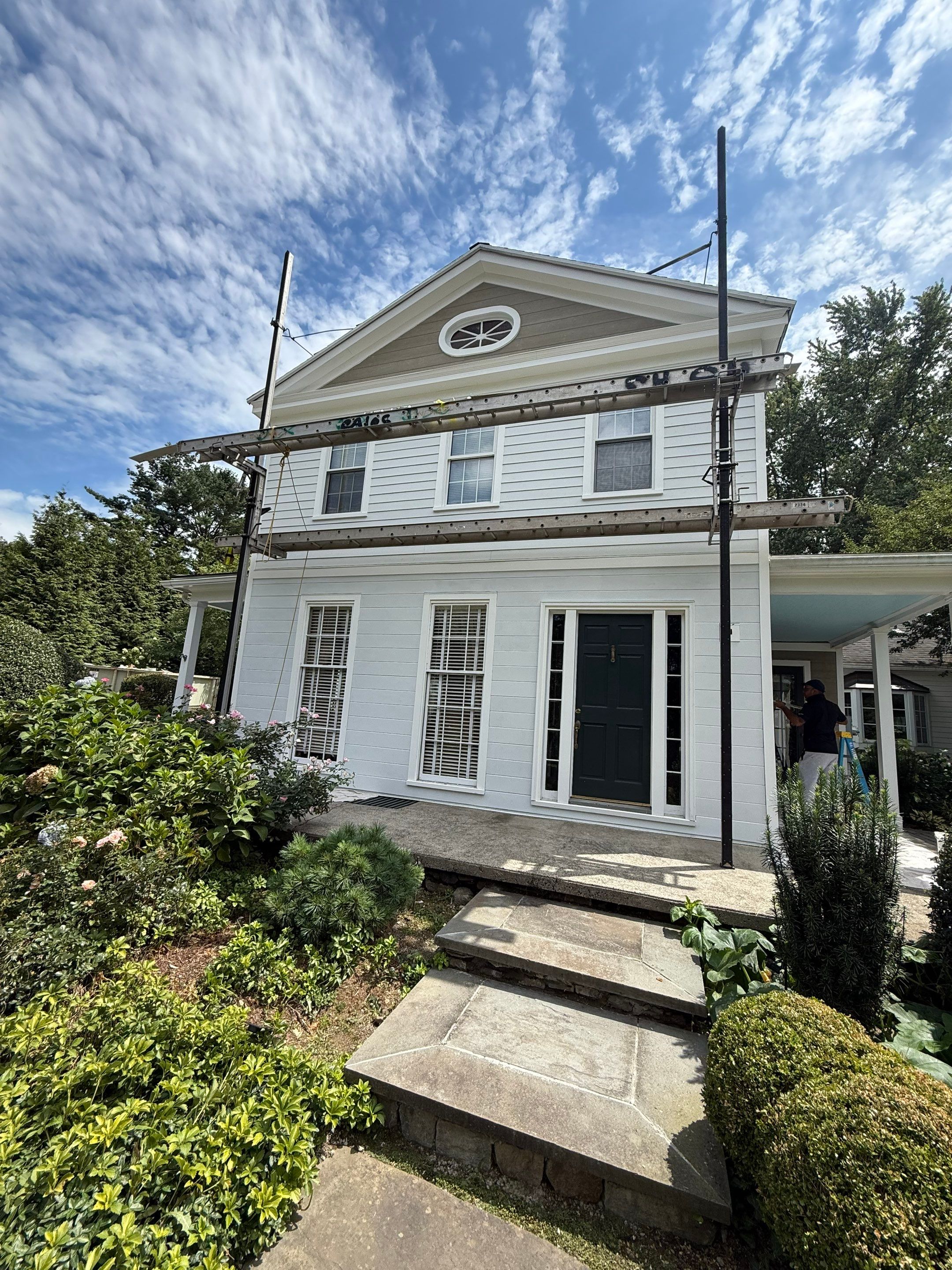 Historical Restoration - Easton CT by Ideal Siding 