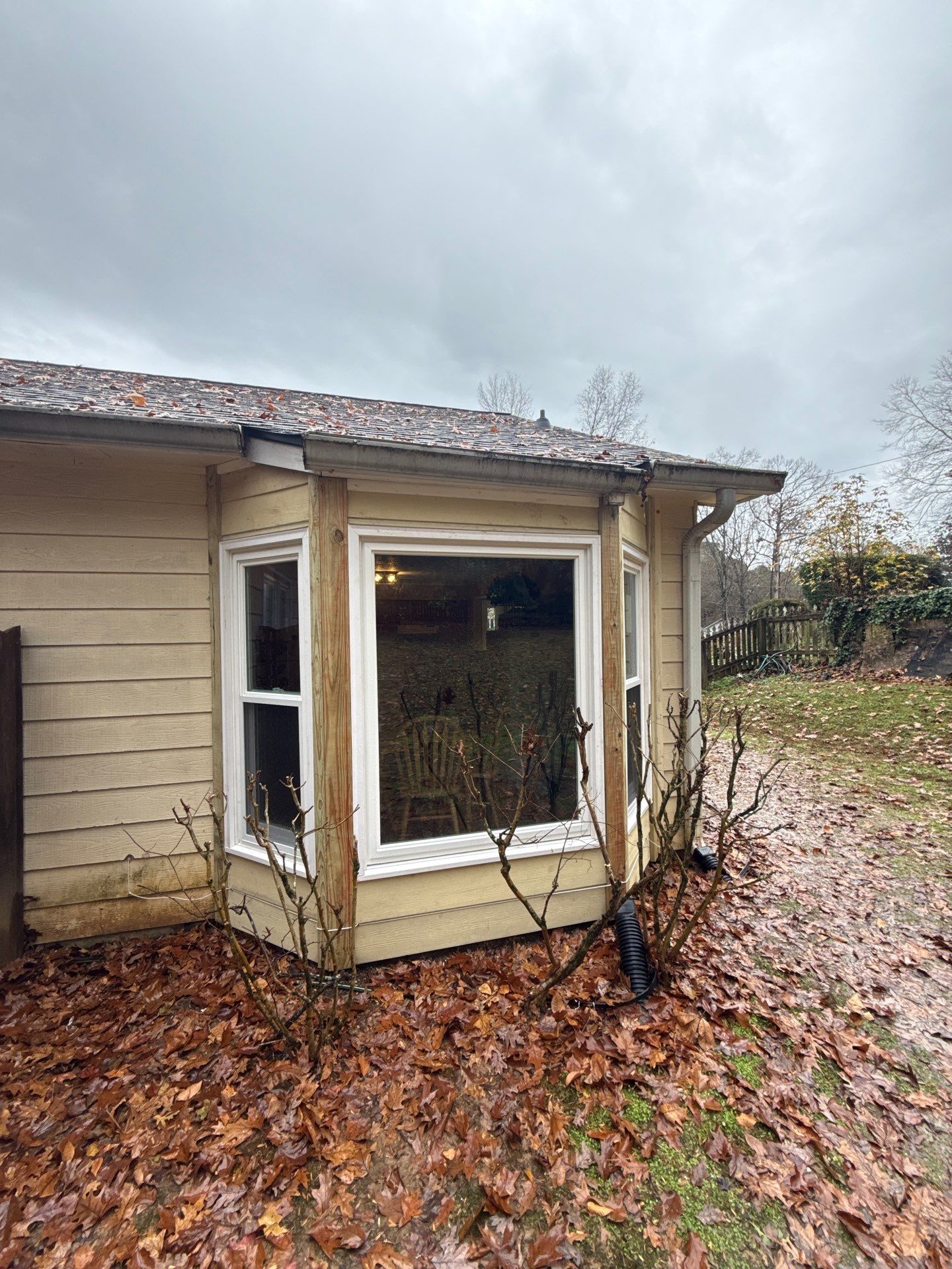 Norcross Exterior Remodel With New Lap Siding and Window Installation by Swift Home Renovations