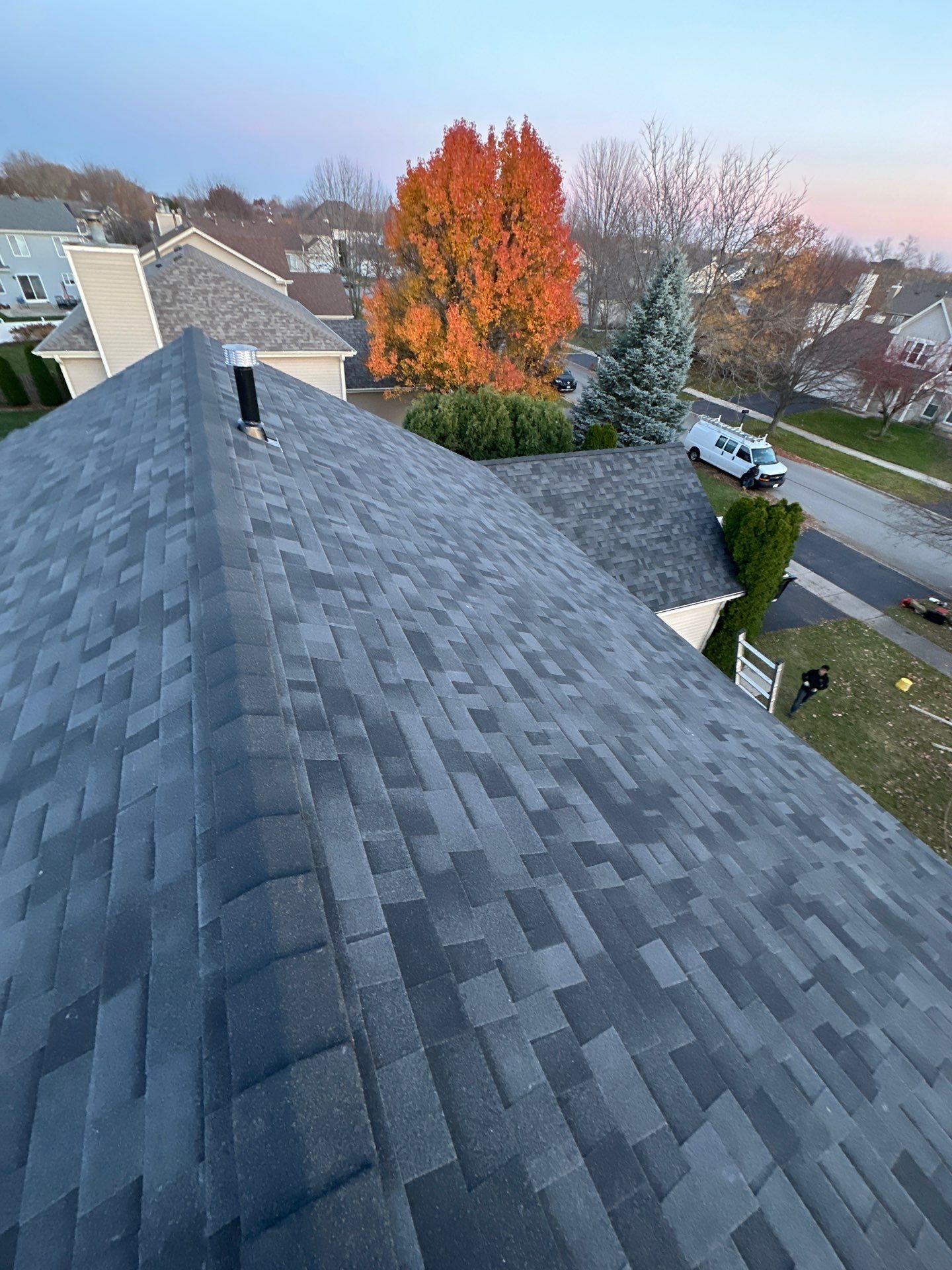 Residential Roofing Installation using Malarkey Roofing by Perfect Exteriors Inc. 