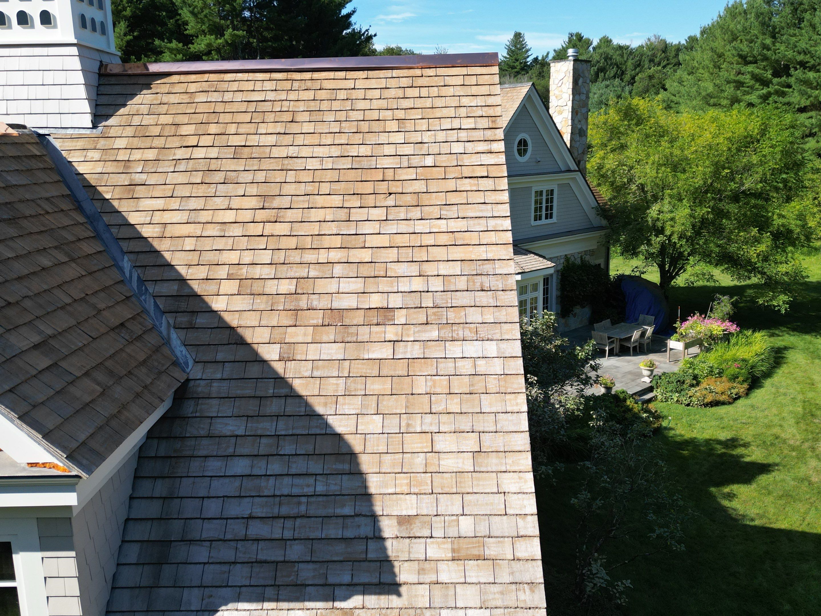 Cedar Shake Roof Restoration by Mighty Dog Roofing of Greater Middlesex County