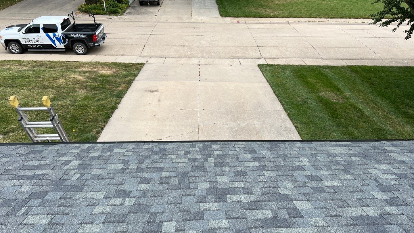 Hail Damage Re-Roof by White Castle Roofing