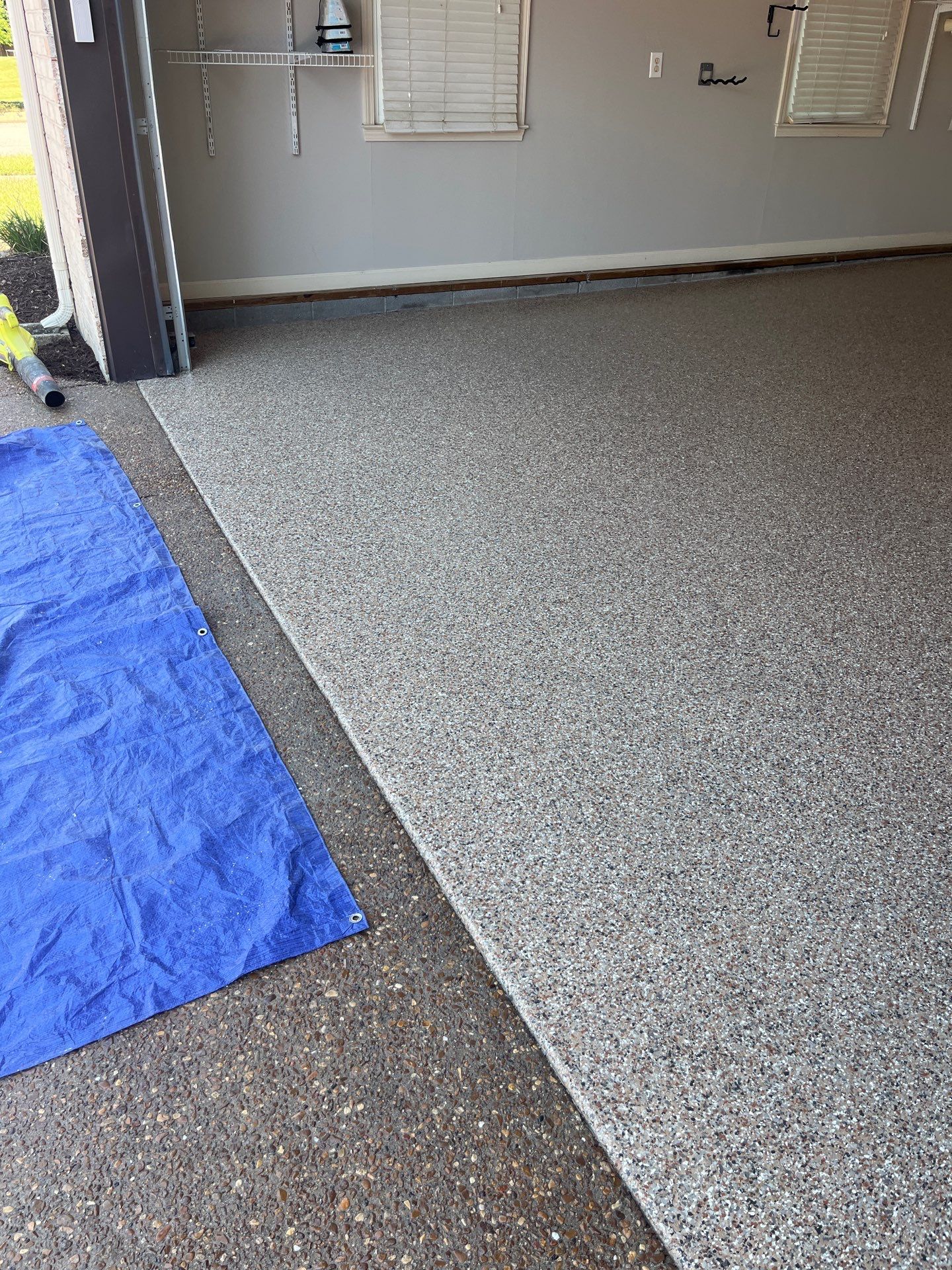 Garage Floor Coating using Waxwing by My Garage Floor Guys
