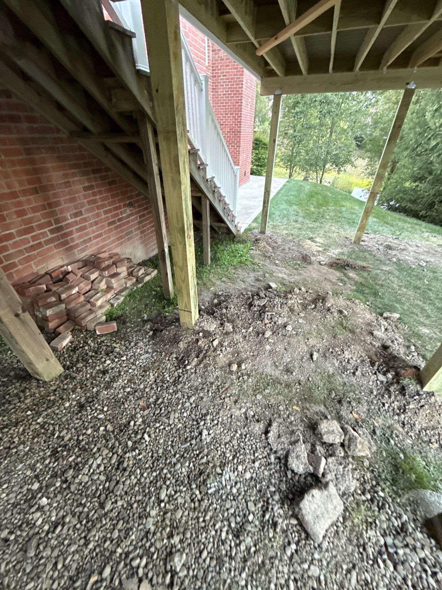 Deck extension  by Cousins Roofing Siding & Decks