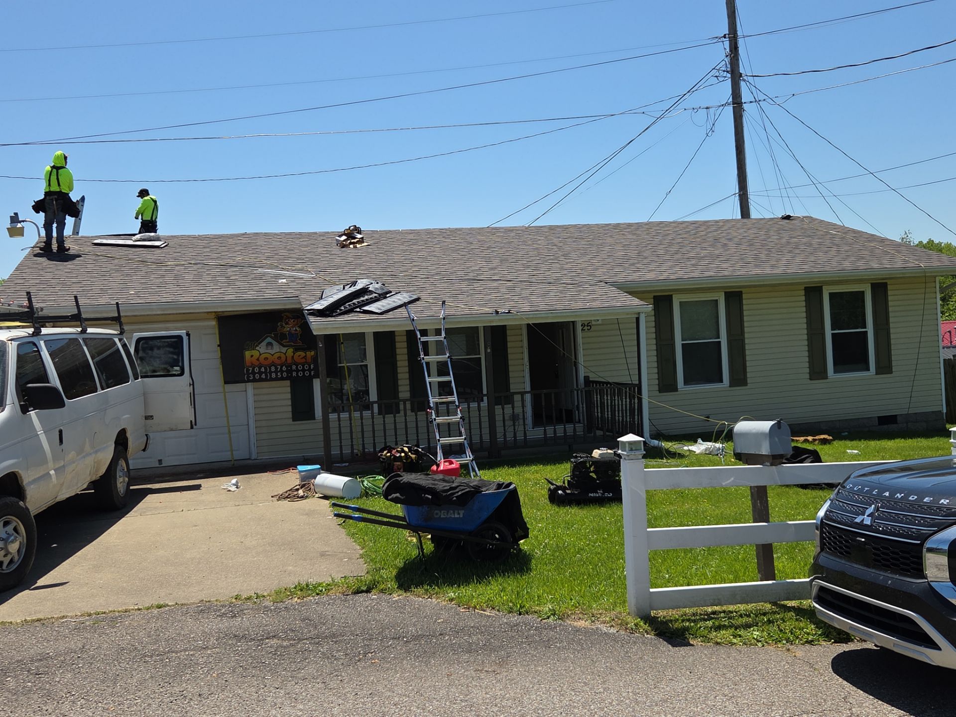 Residential Roofing Installation using Performance Shingles by Mr. Roofer