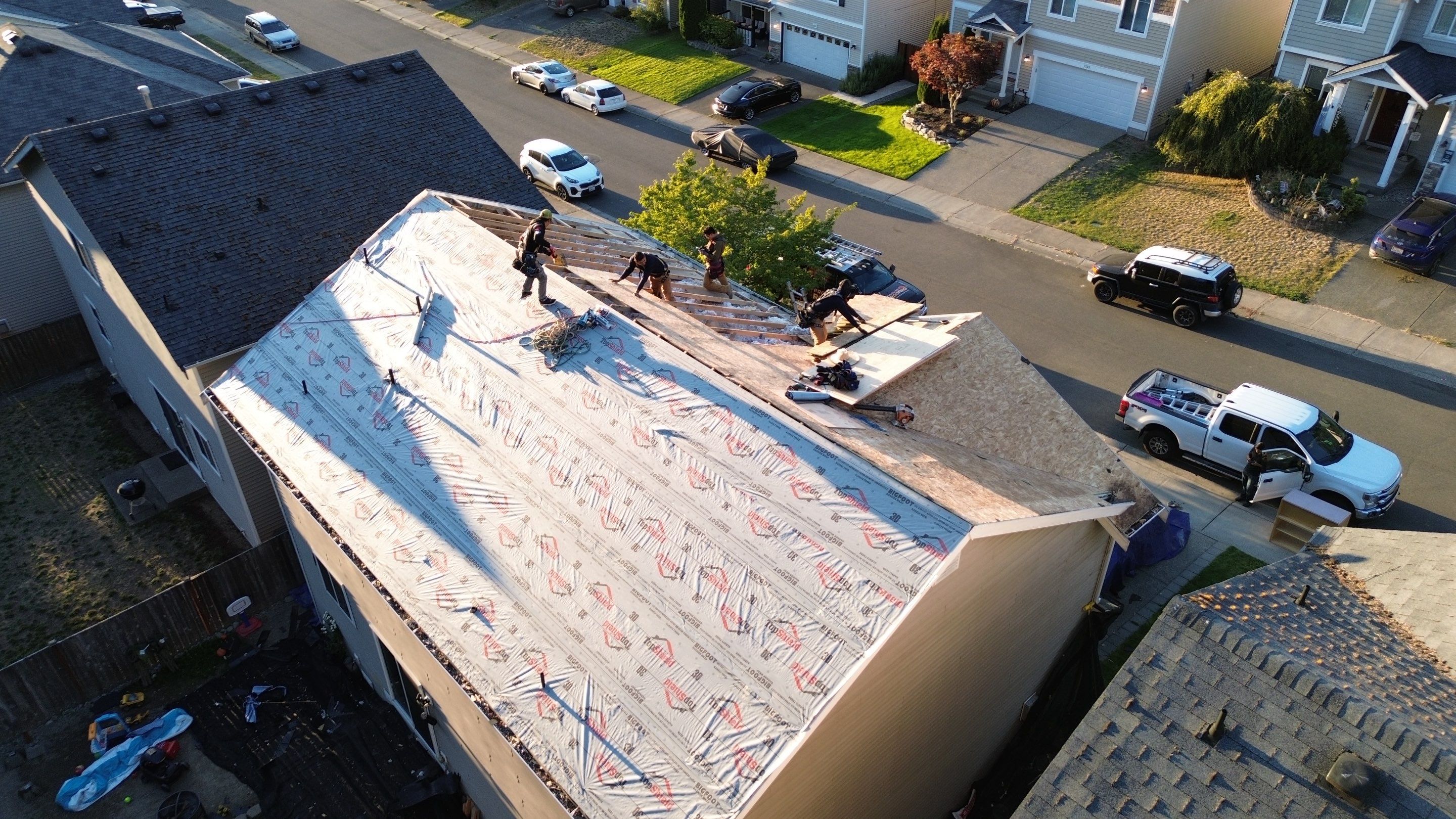 Spanaway WA, GAF Timberline HDZ, Charcoal  by Proline Roofing & Restoration LLC