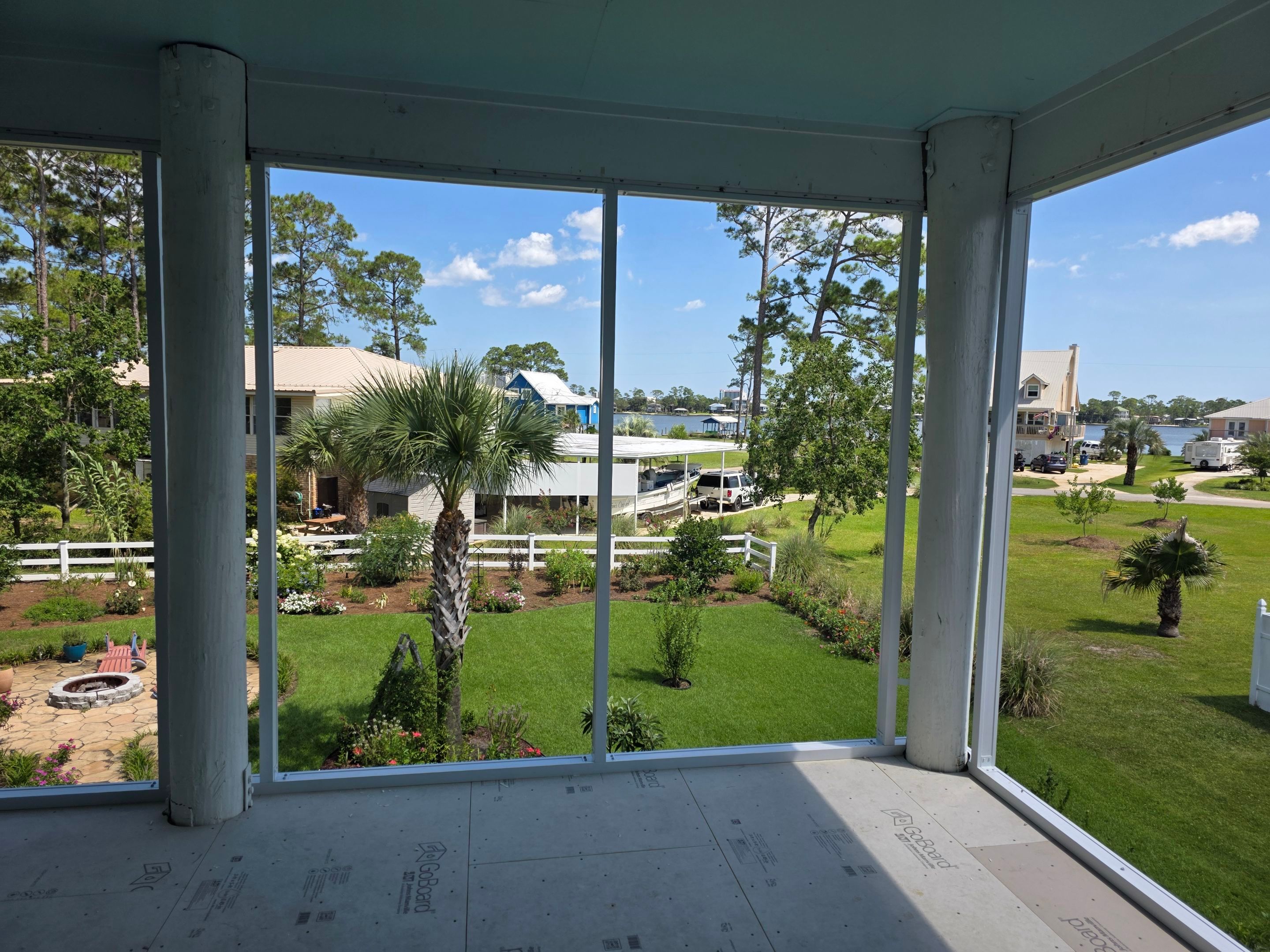 Elevated Screen Room by Titan Sunrooms