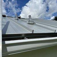 24ga 1.5" Snap-Lock Silver Metallic  by Total Roofing System The Metal Roof Experts