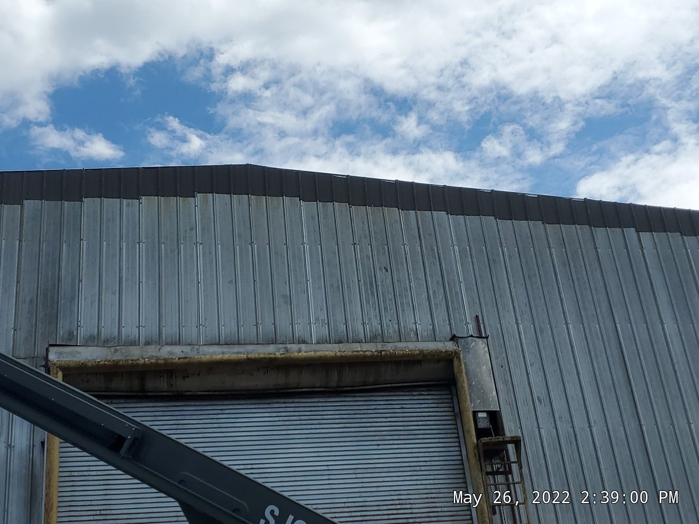 Commercial Roofing Installation using Aluminum Roofing panels by Hostetler Roofing