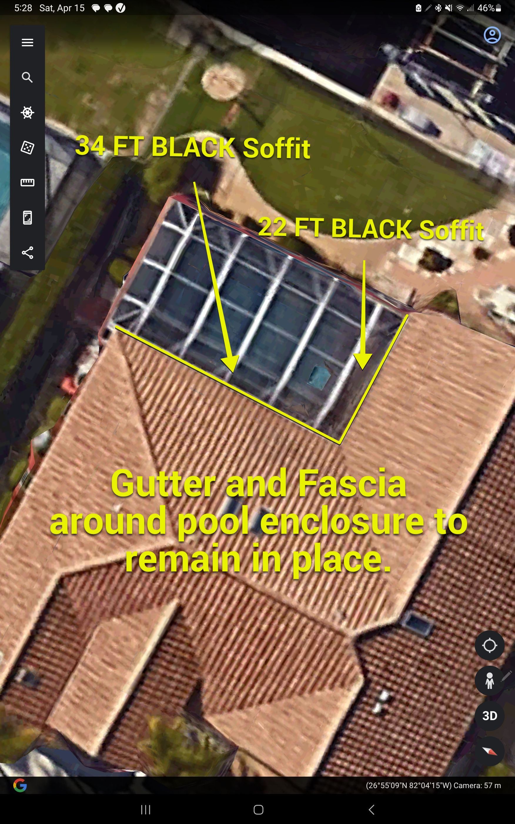 Total Black Gutters and Soffit & Fascia Installation in Punta Gorda FL by Gutter Professors