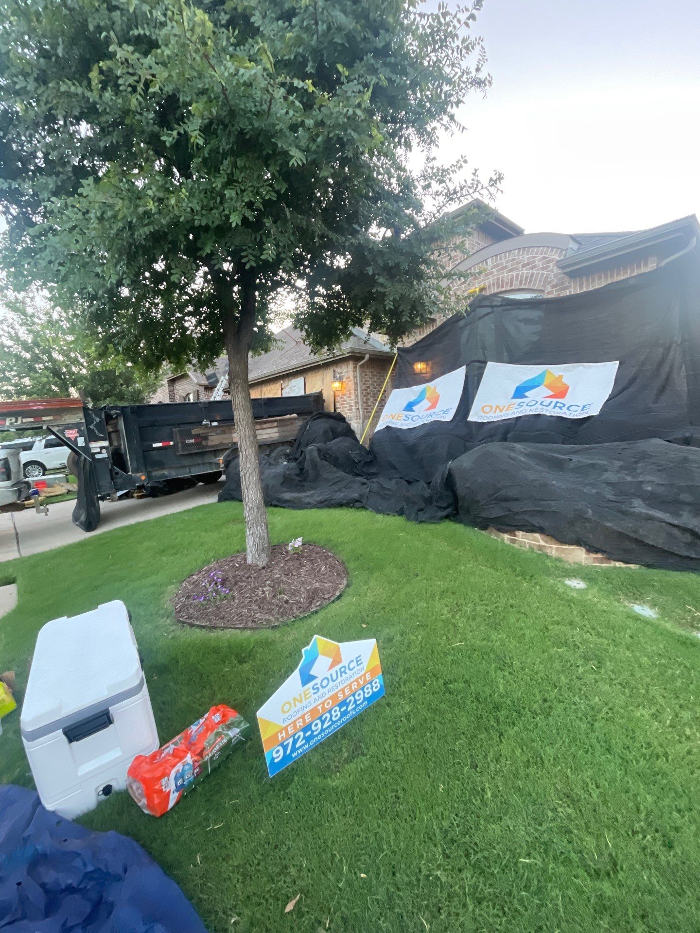 Residential Roofing Installation using Malarkey Vista Weathered Wood Plus by OneSource Roofing and Restoration