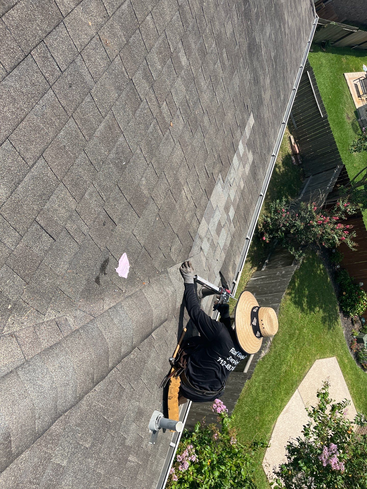 Residential Roofing Repair using Owen's Corning Duration (Lifetime) Shingles by Roof Repair Company
