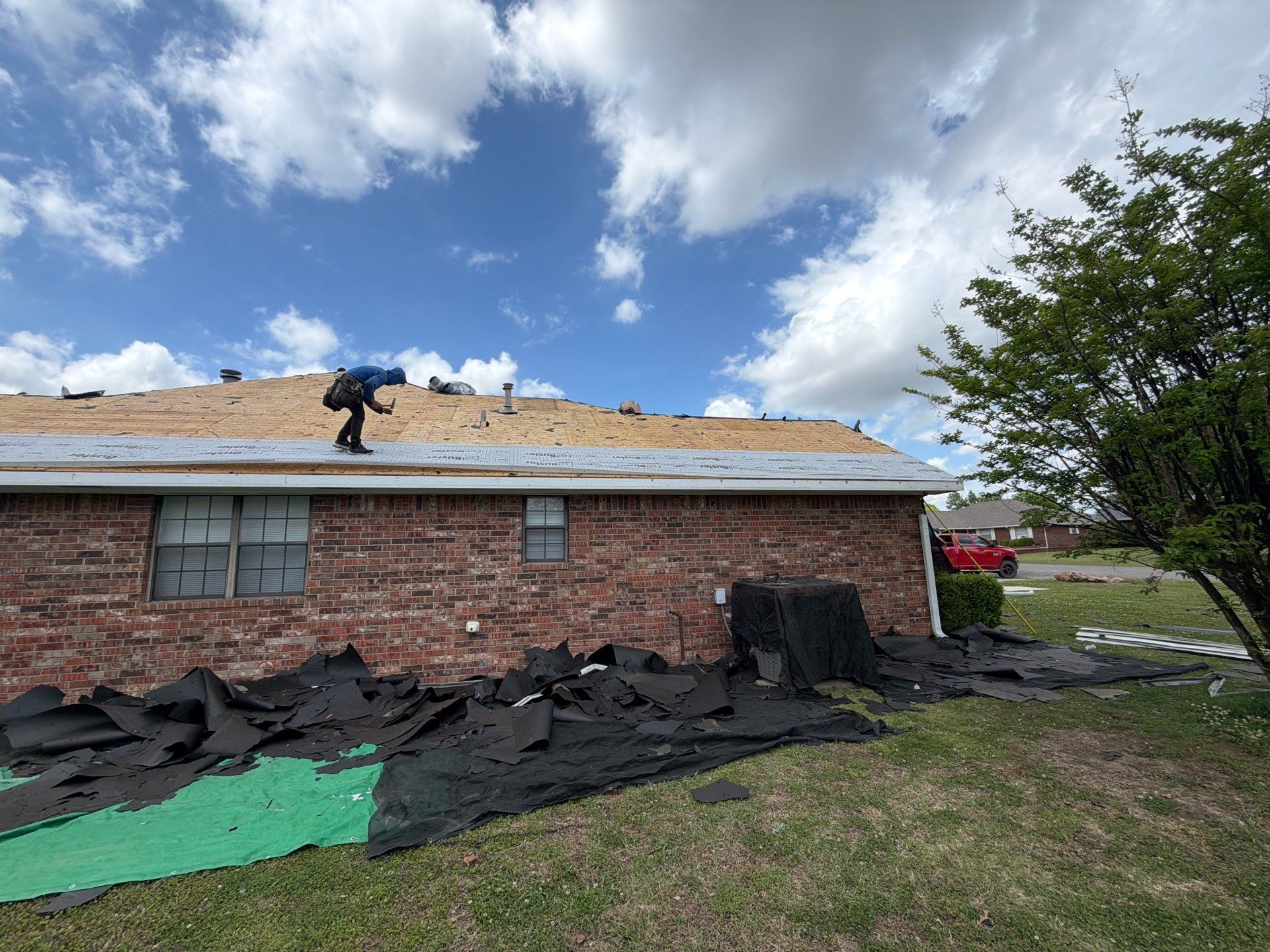 GAF Timberline Asphalt Shingle Roof Replacement in Sulphur, Oklahoma by BANA Roofing and Solar Supply
