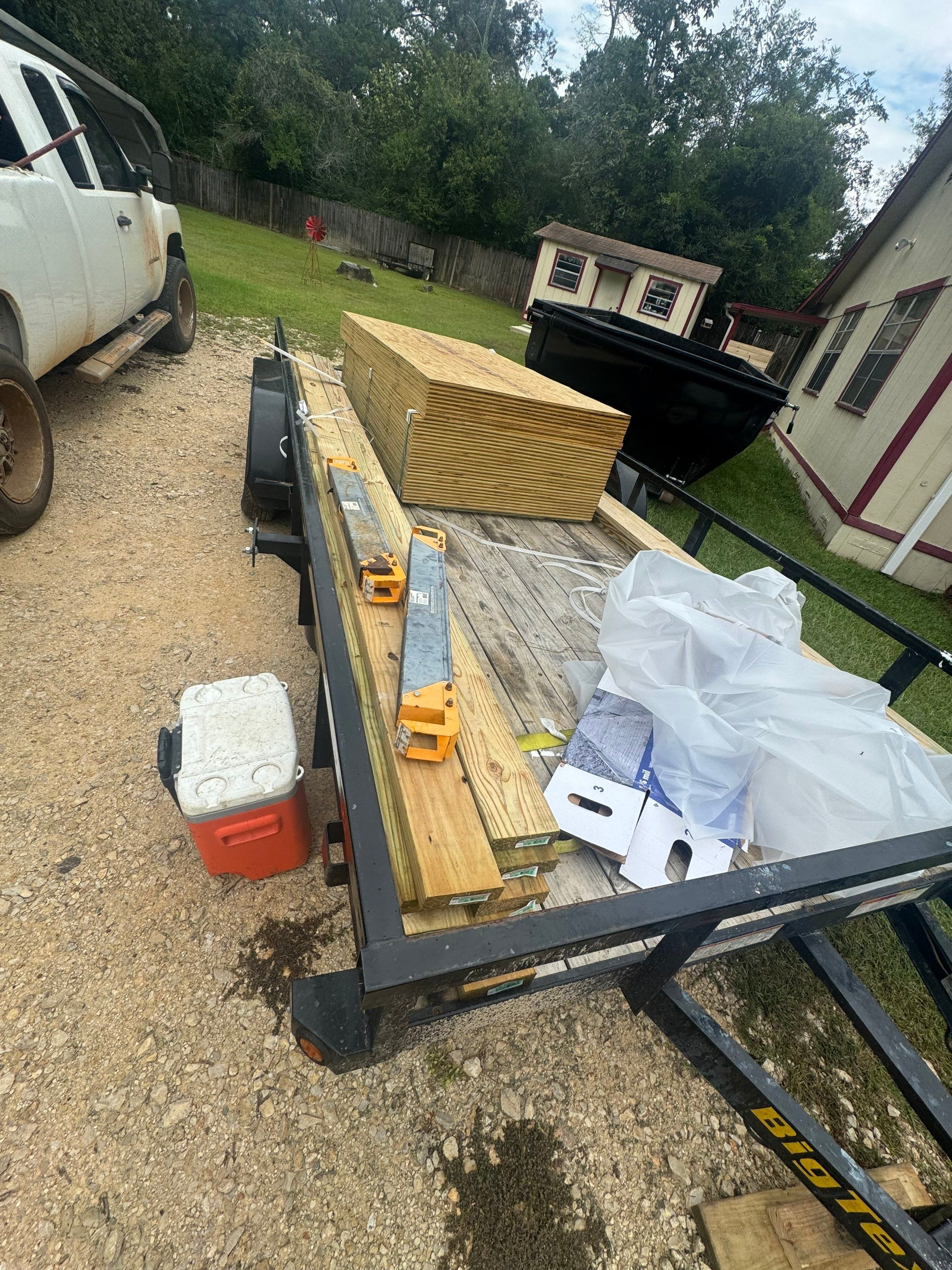 Water dry rotted flooring by Harden Enterprise Services LLC