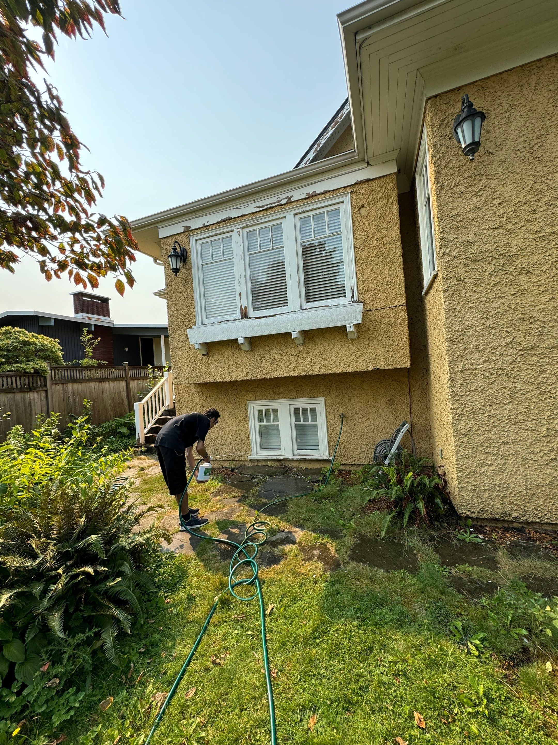 Fascia & Trim Painting - 25th st-  West Vancouver by YVR Construction Group
