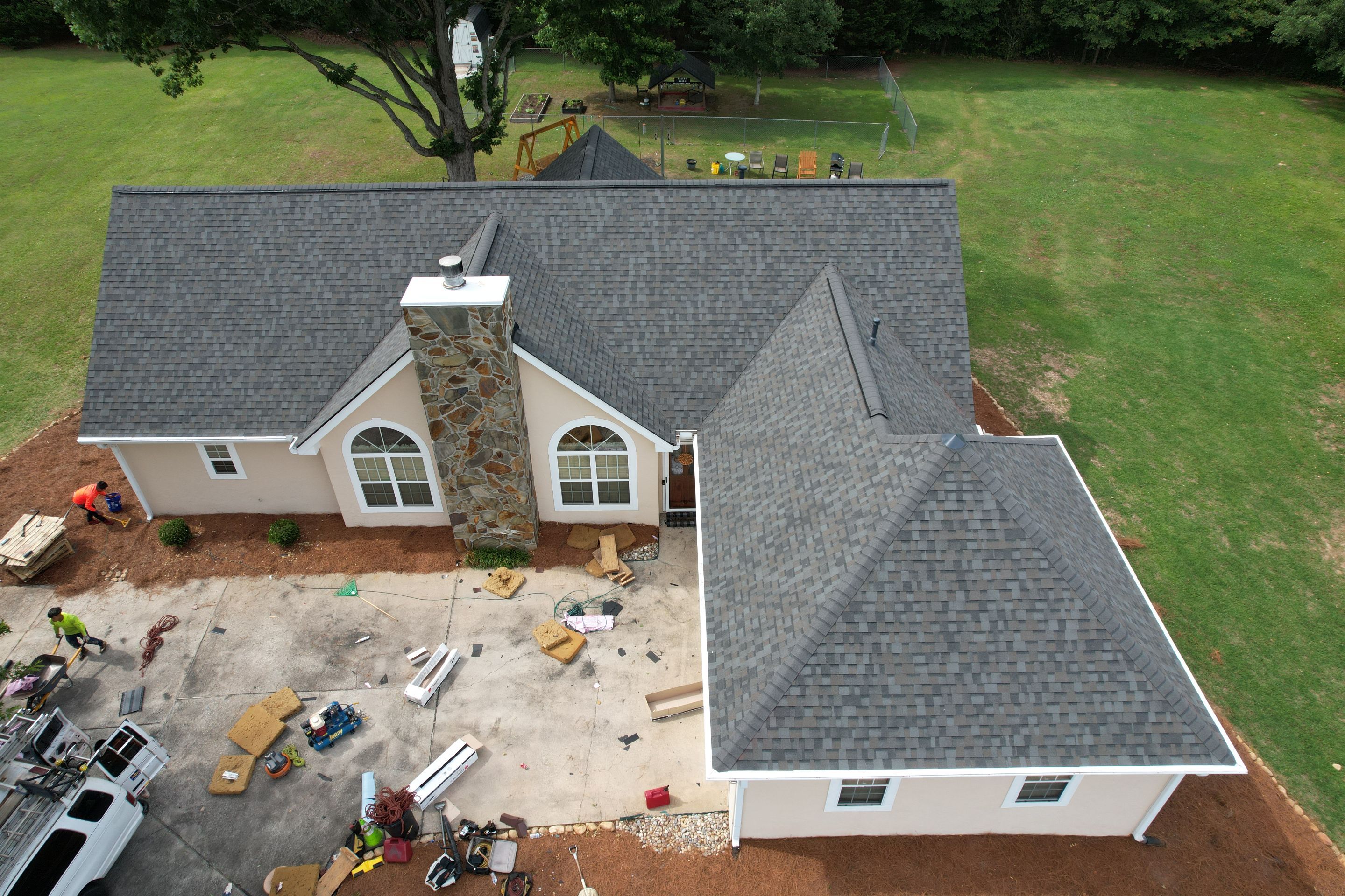 Residential Roofing Installation using Owens Corning by Inspector Roofing and Restoration
