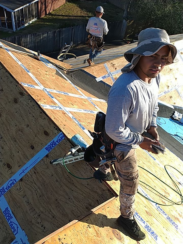Residential Roofing Installation using Roof Replacement by American Roofing & Construction LLC
