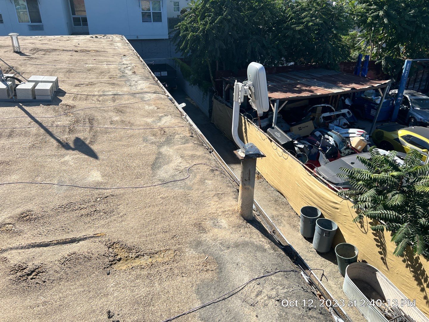 Foam Refurbish using Conklin Benchmark/PUMA XL coatings and spray foam by Straight Edge Roofing Inc