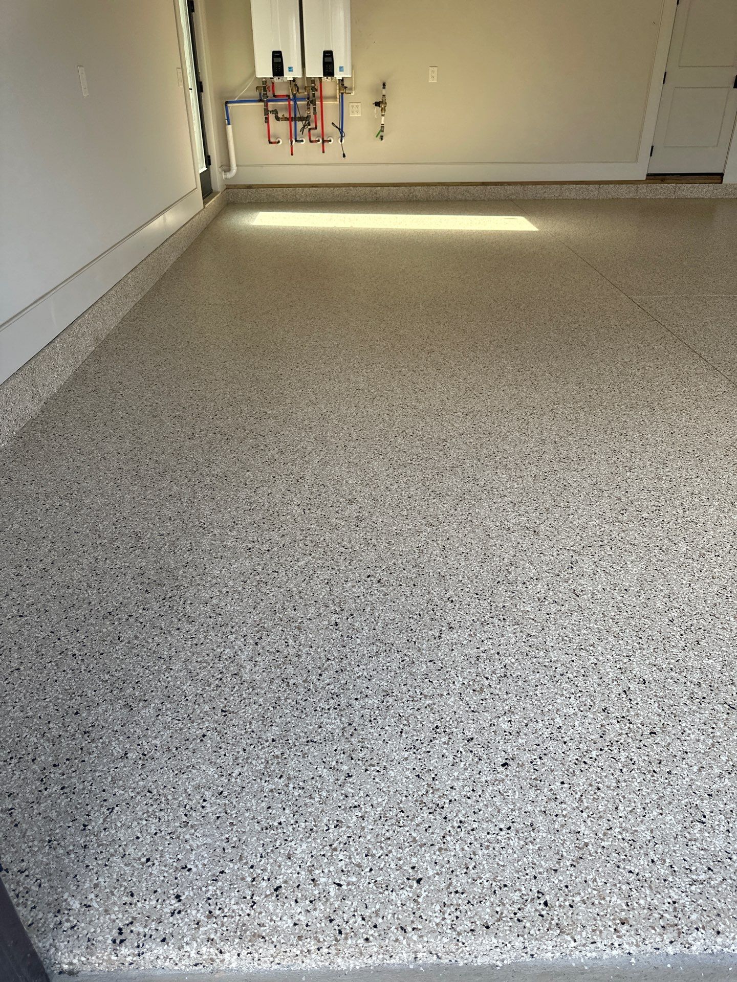 Garage Floor Coating using Shoreline by My Garage Floor Guys
