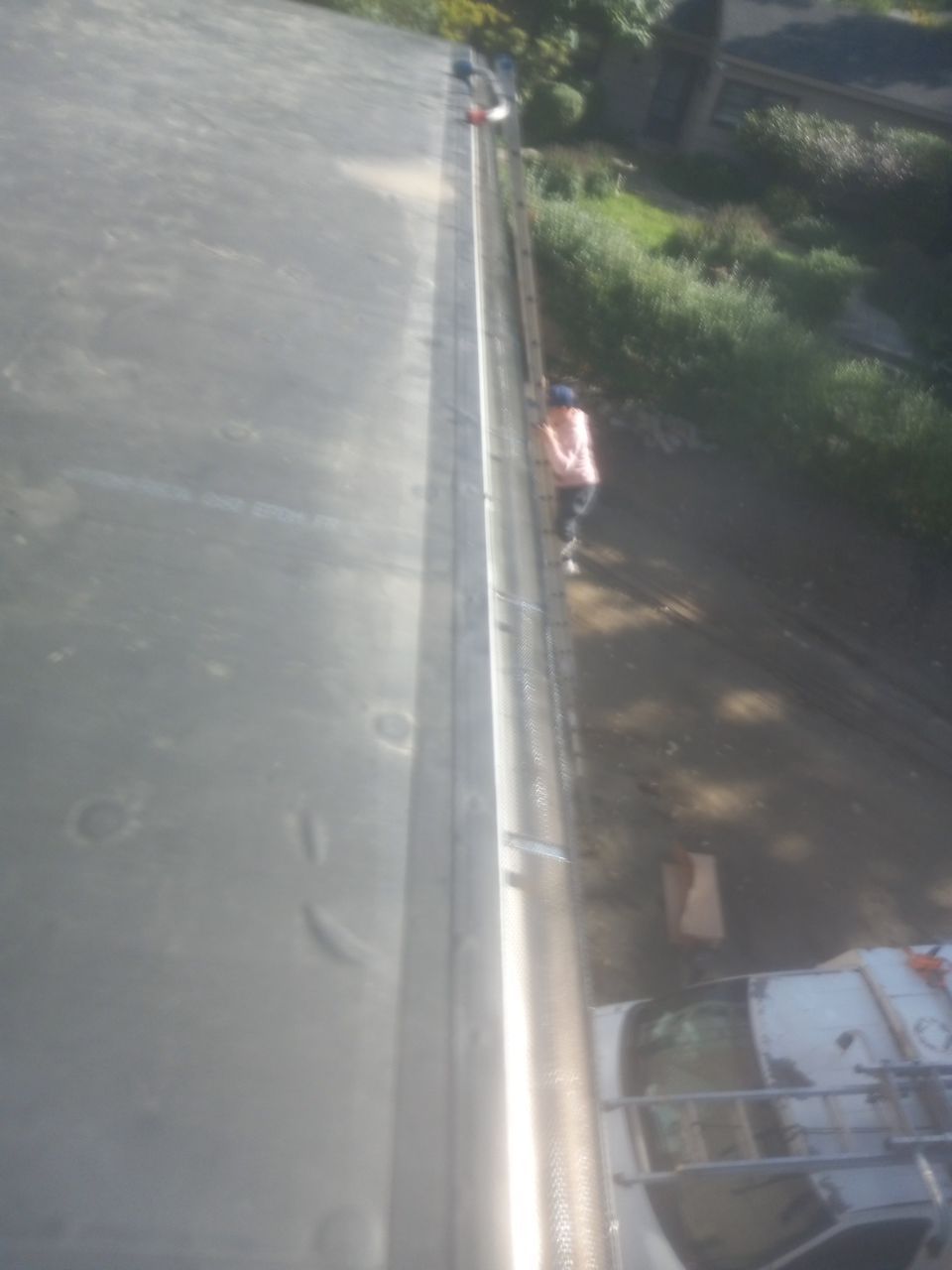 Black Gutters in wesport by A Plus Exterior