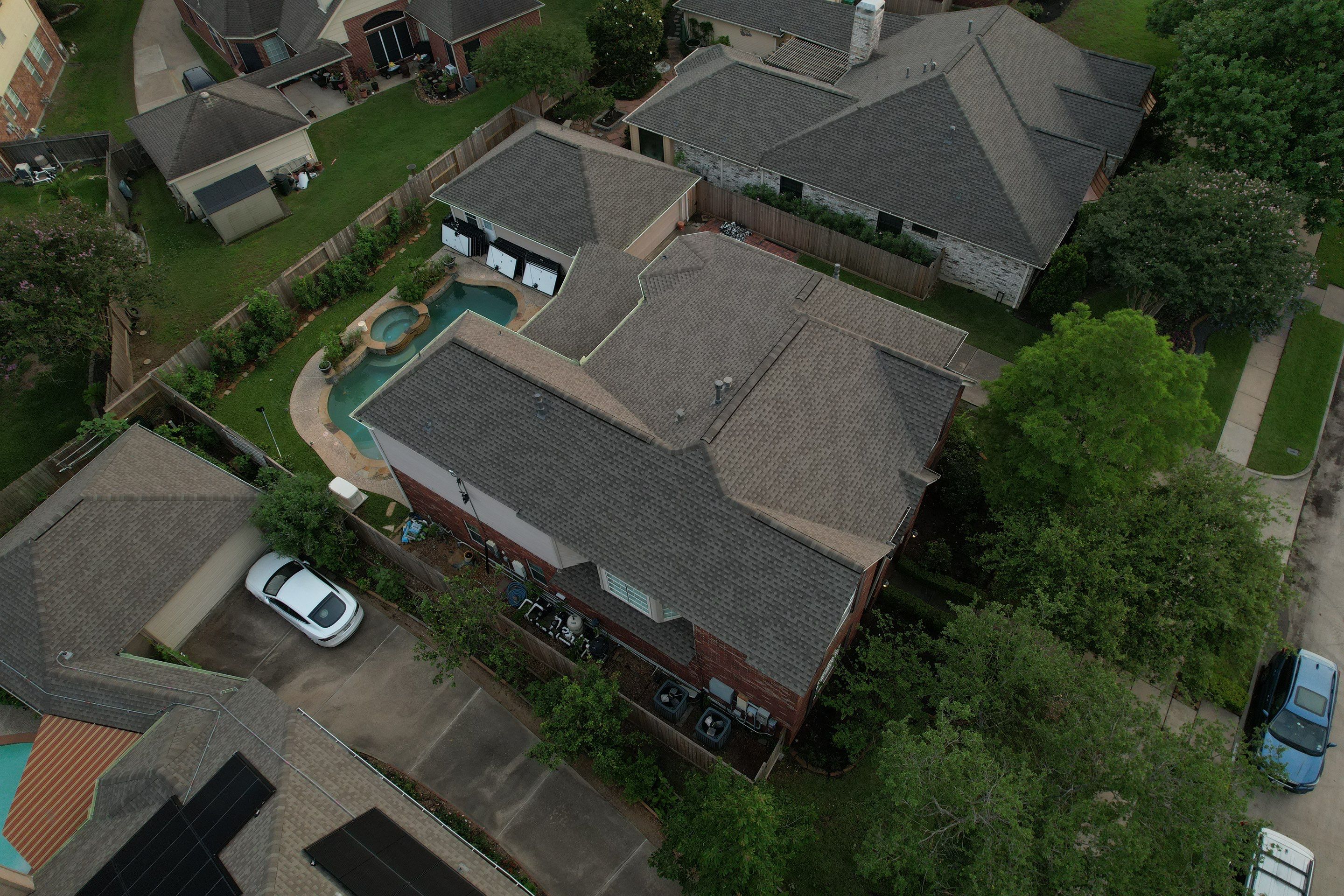 Residential Roofing Installation using GAF Timberline HDZ by Vlex Roofing