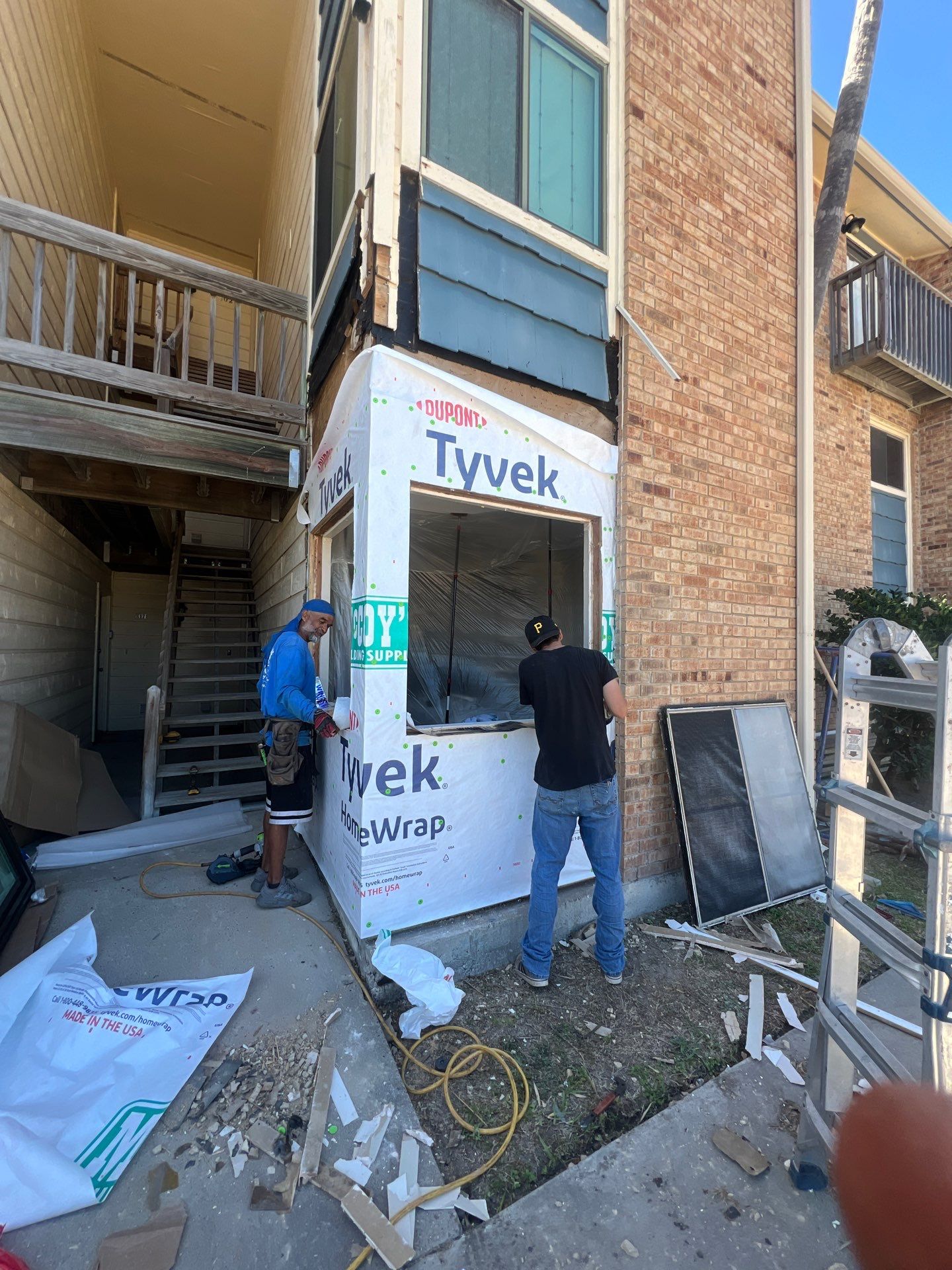 Exterior remodel Fortuna Bay Condos by Bayfront Roofing and Construction