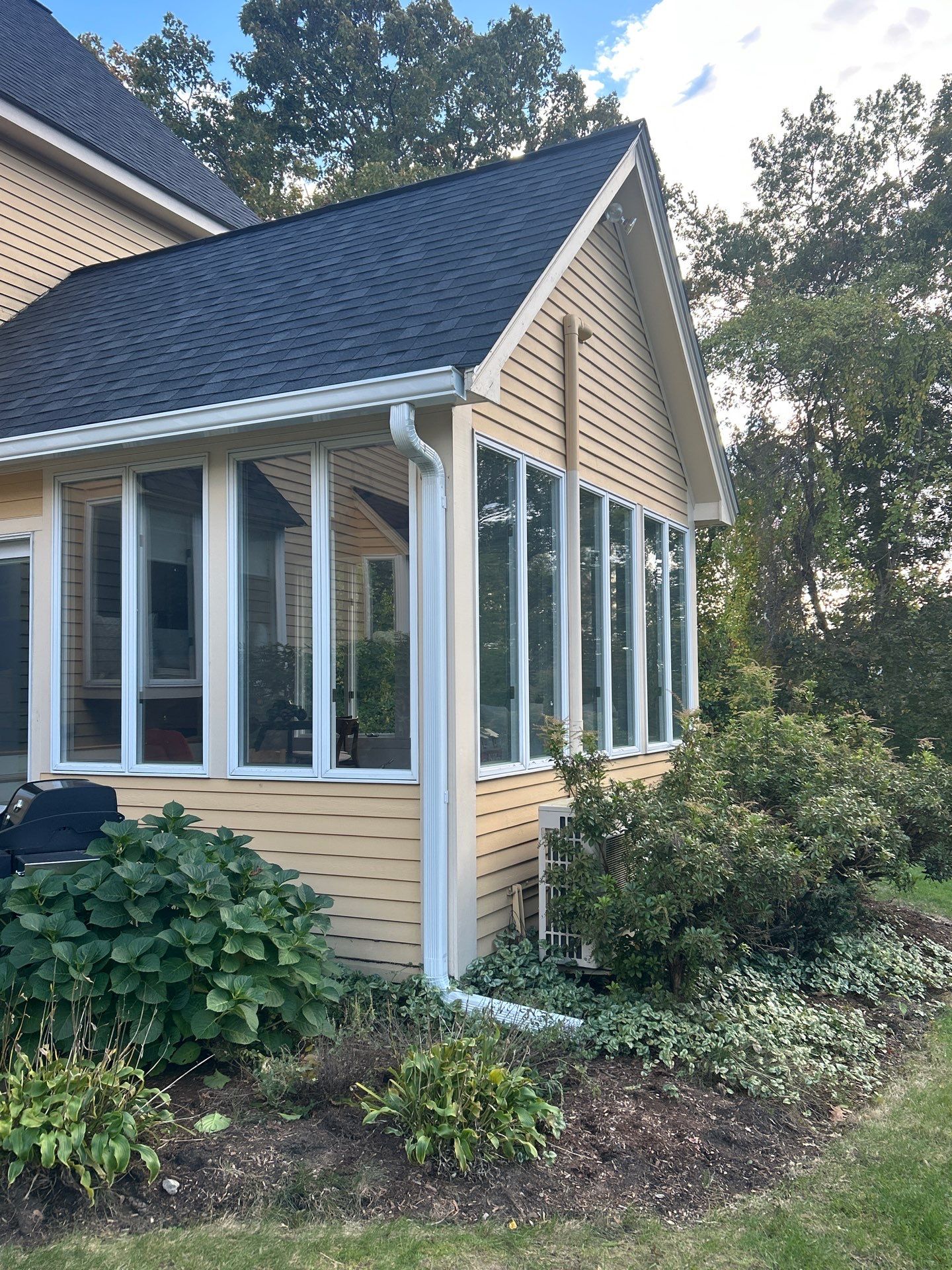 Westford Complete Gutter System with New PVC Fascia Upgrade by Mighty Dog Roofing of Greater Middlesex County