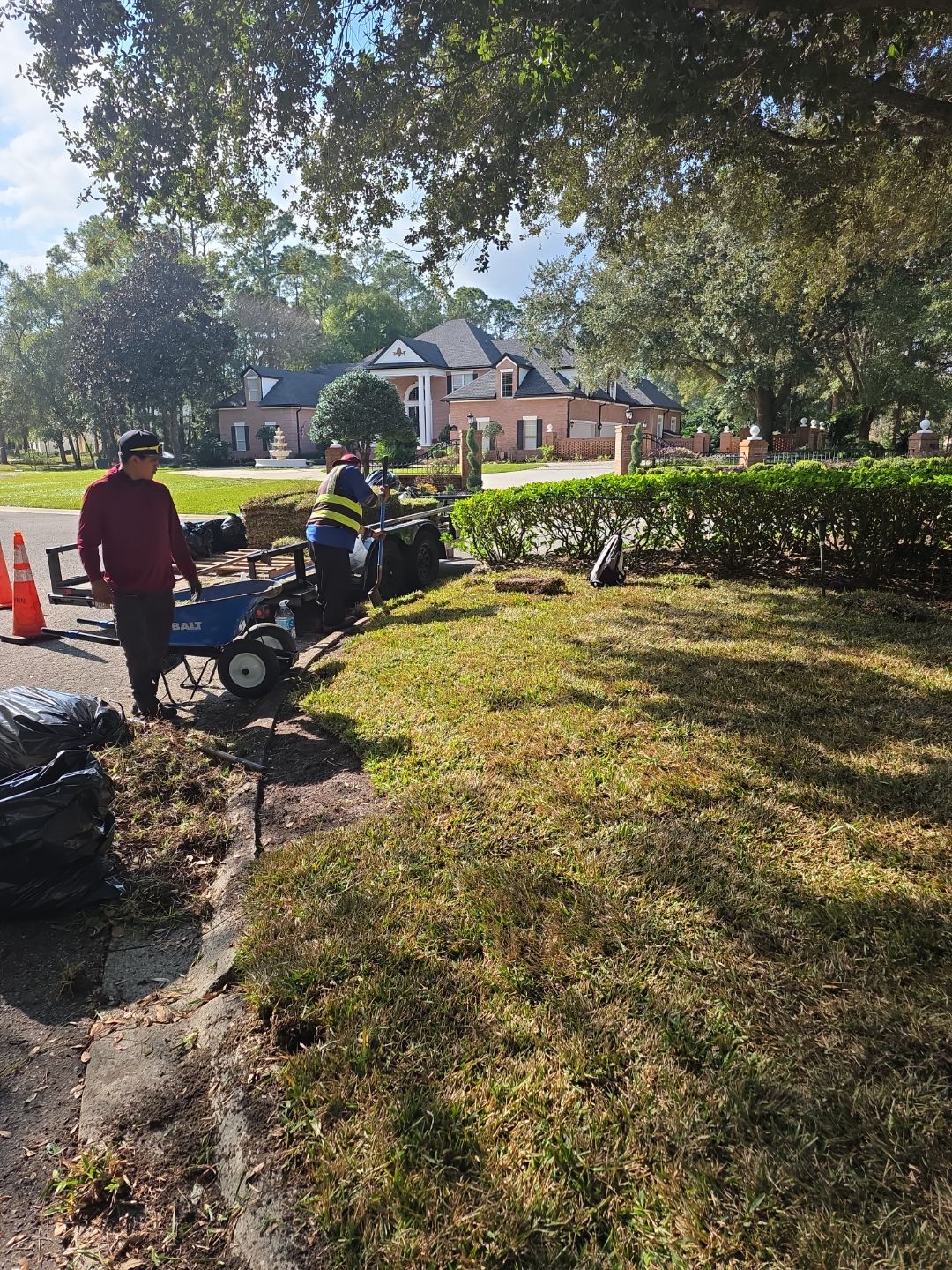 Courtyards of Deerwood | Sodding Work by ProGreen Services