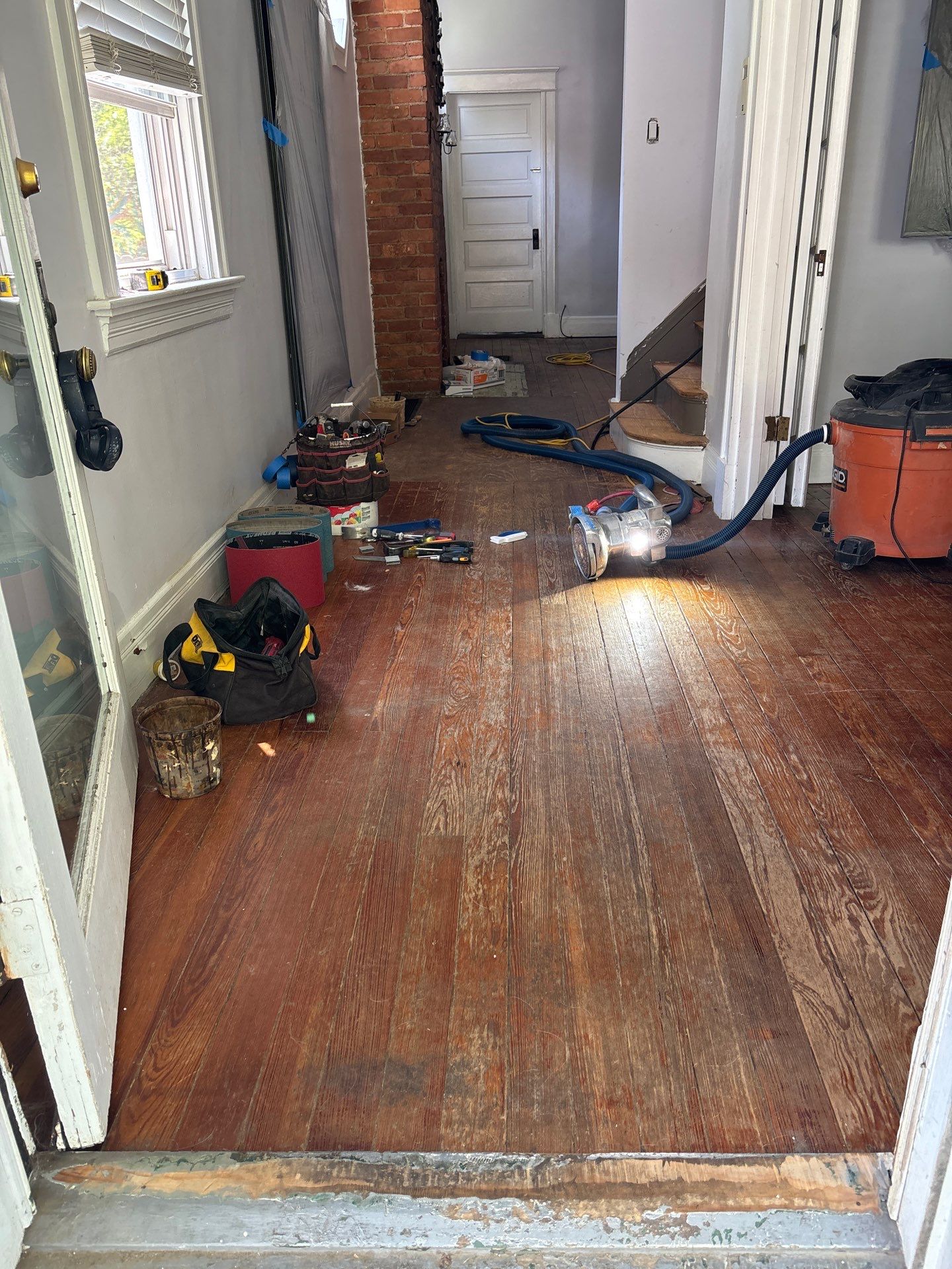 Historic Refinish Project in Covington by Footprints Floors Kentucky