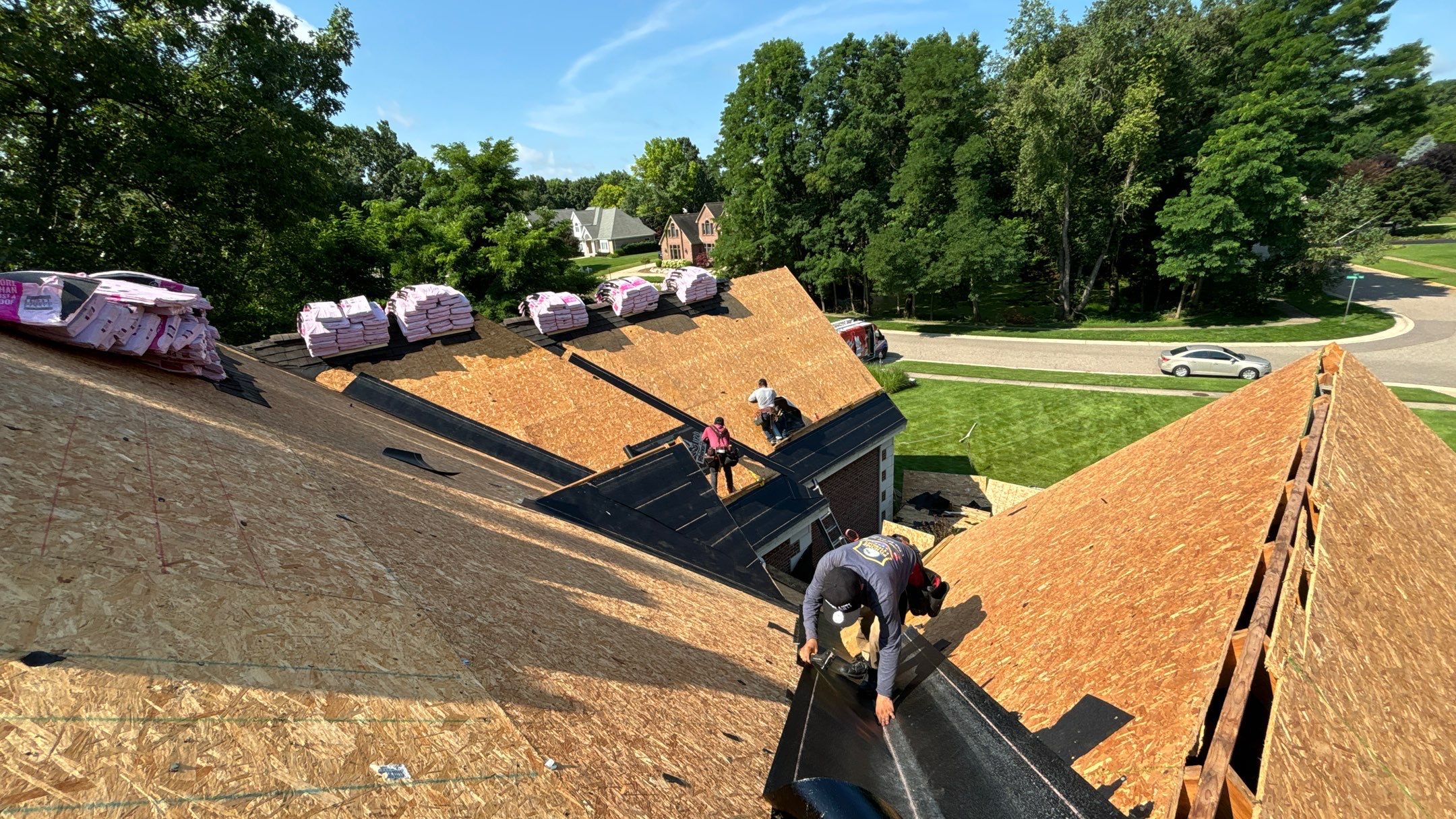 Roof Replacement using Owens Corning Duration by 180 Contractors