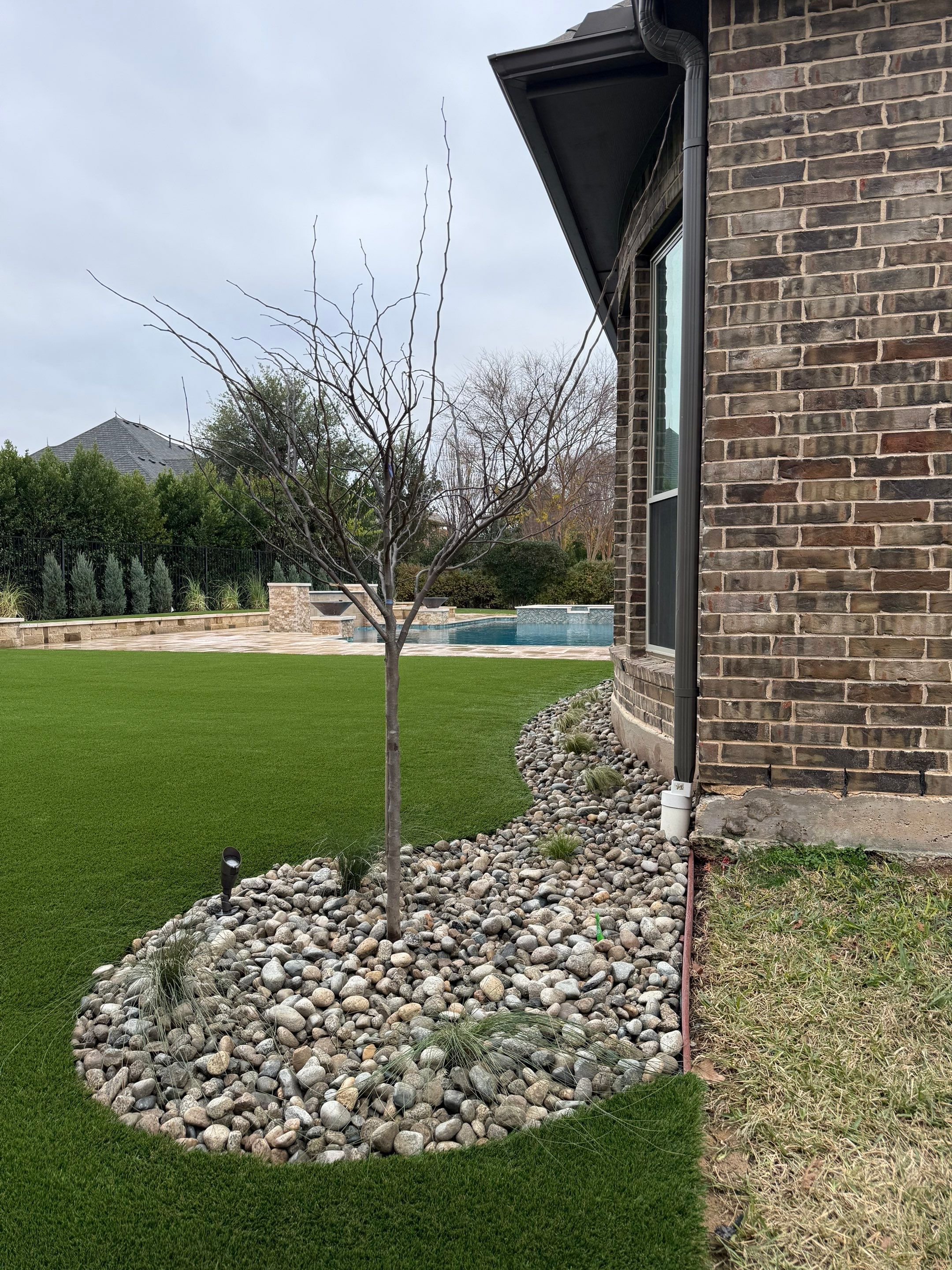 Project in Southlake by Turf Concepts