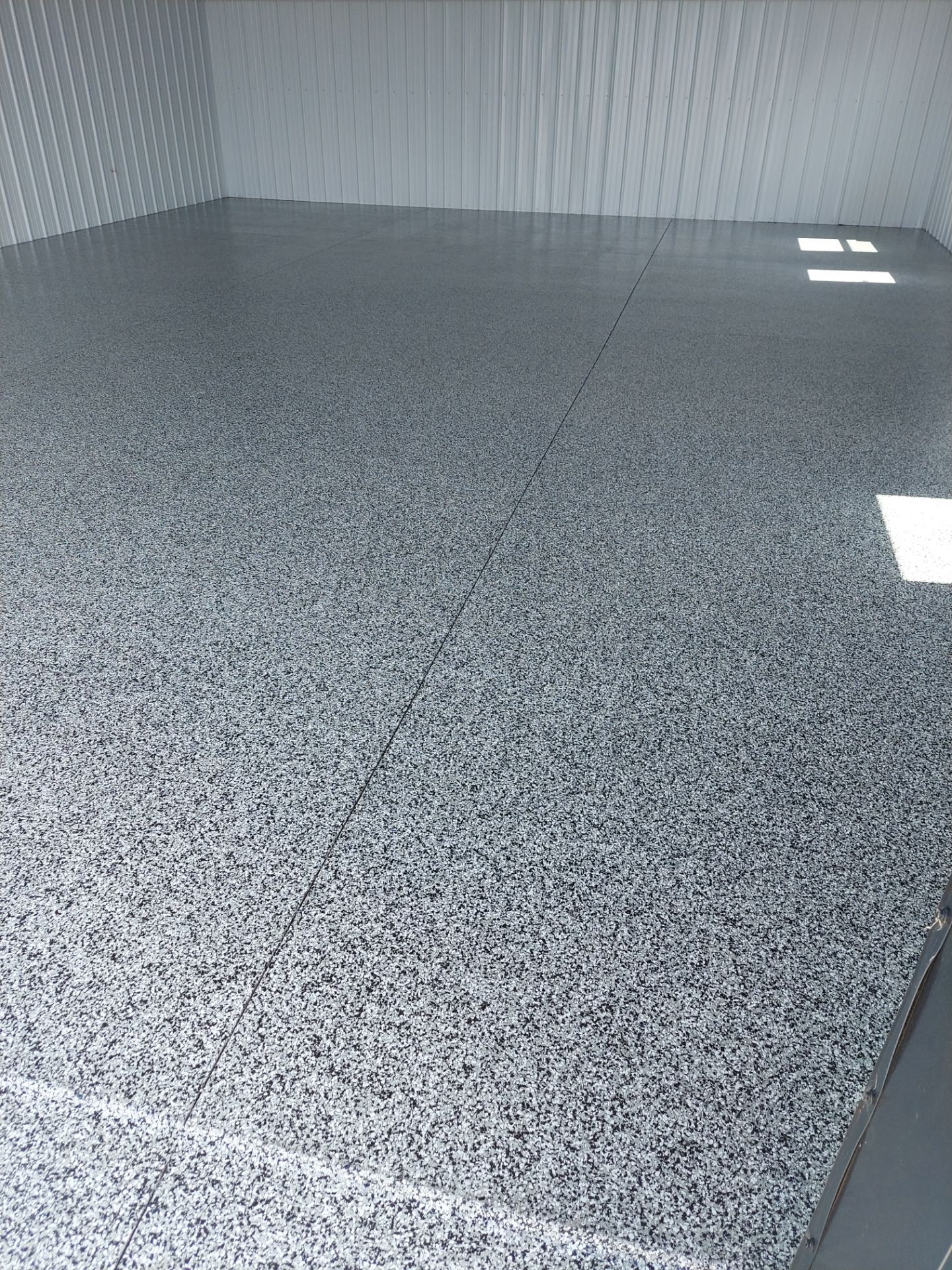 Garage Floor Coating with Domino by Copperhead Coatings