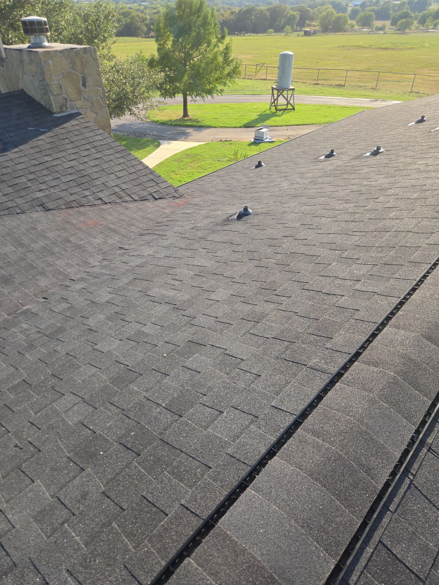 Project in Justin by Lonestar Roofing and Restoration LLC.
