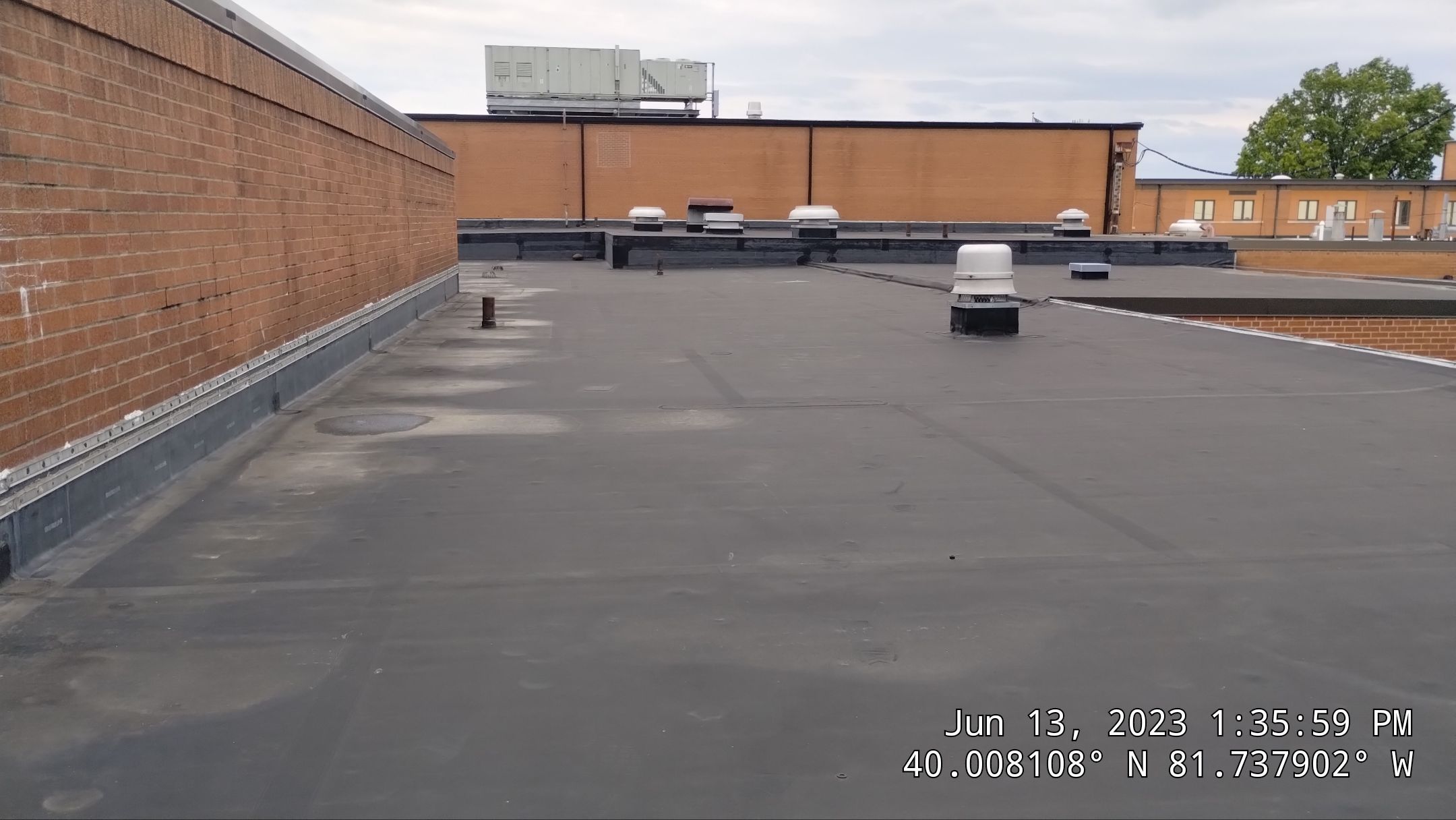 John Glenn High school Roof Install by Gold Star Roofing LLC 