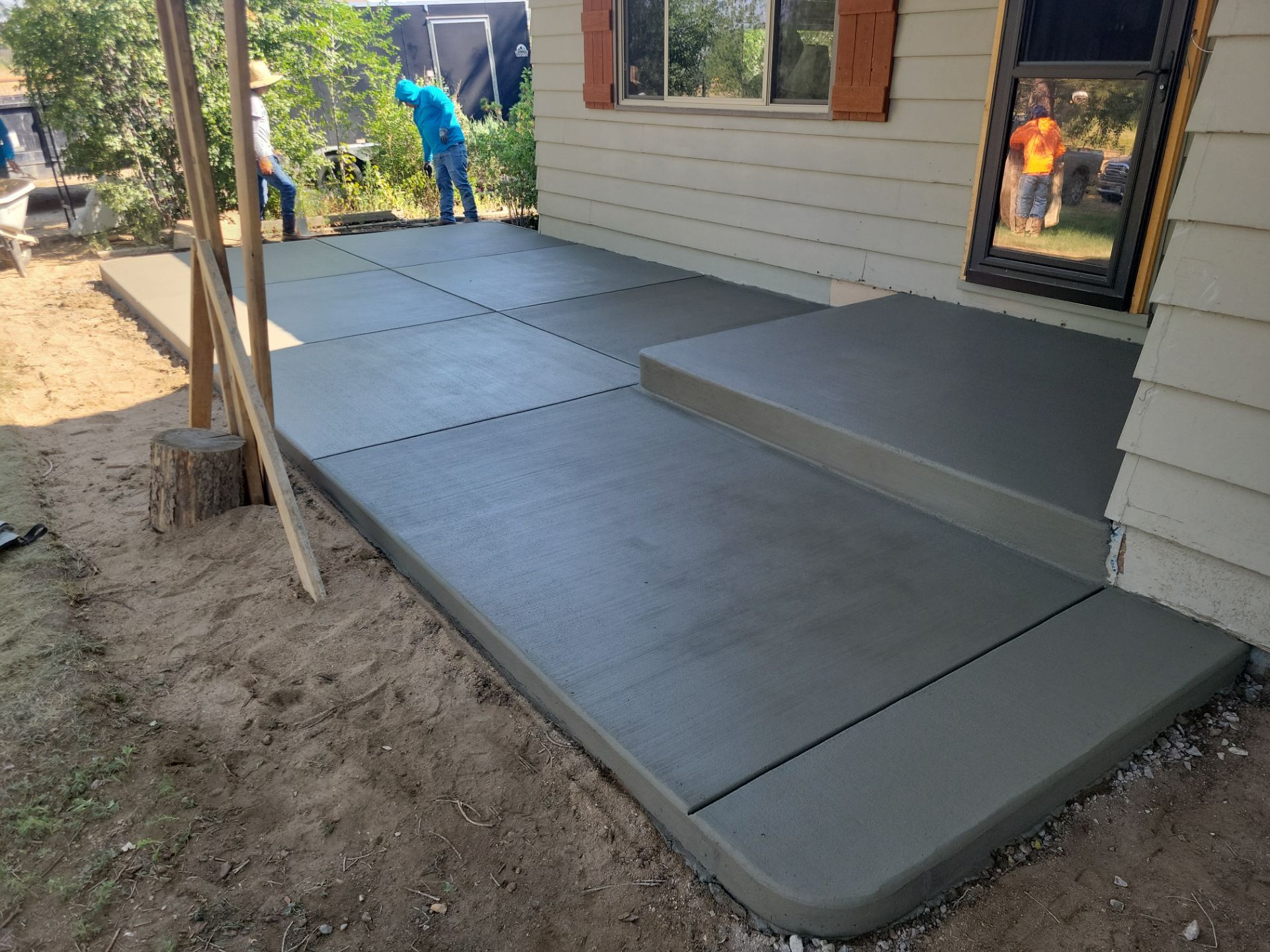 Project in Fort Collins by  Center Line Concrete