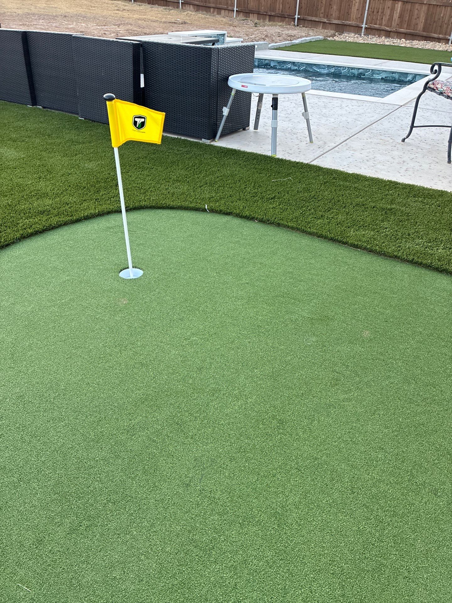 Project in Haslet by Turf Concepts