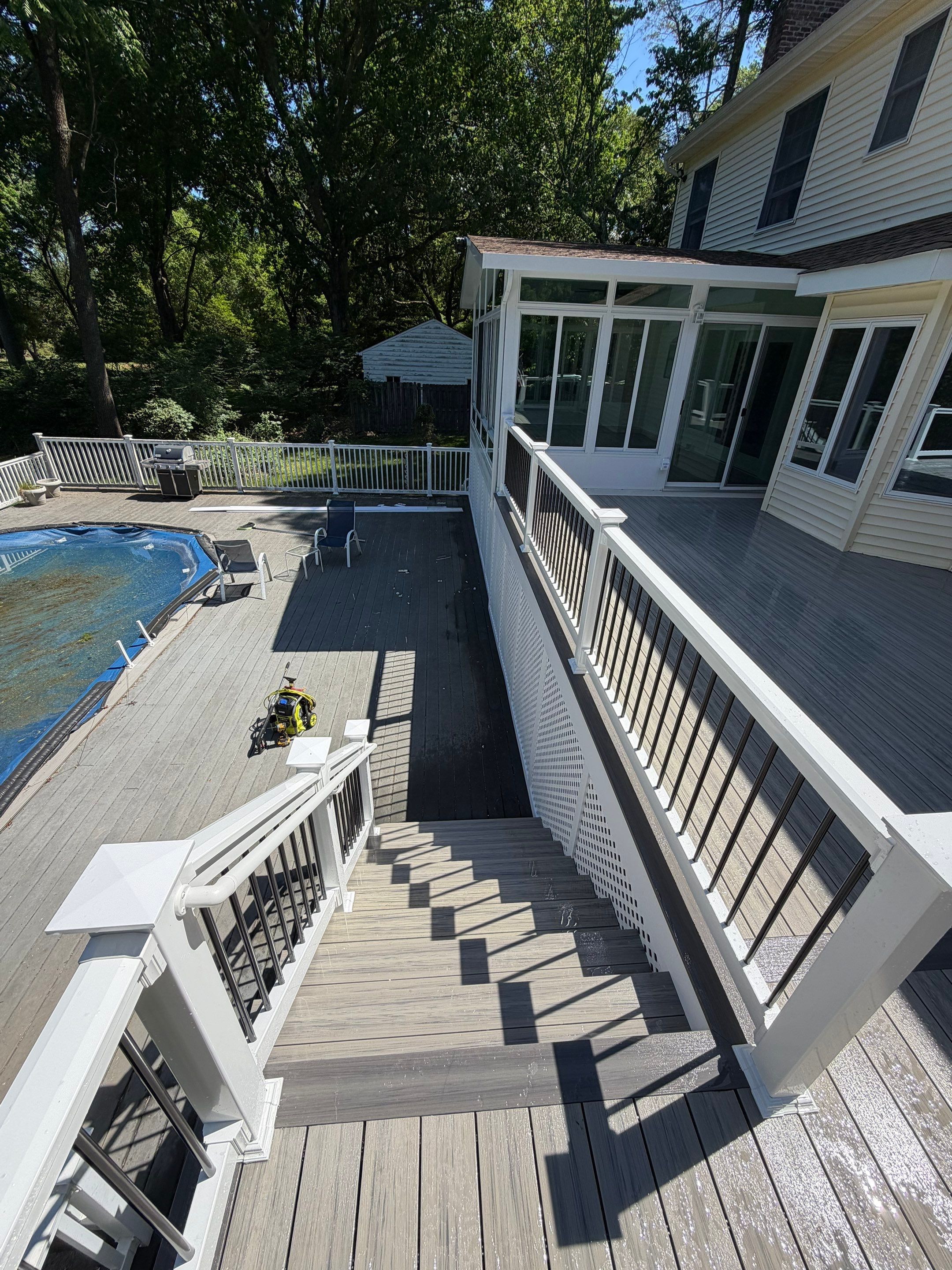 New Deck in Tinton Falls, New Jersey by deck guardian