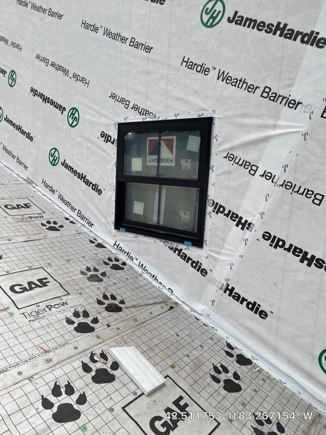 Siding Replacement using Hardie Plank S8 1/4"  Arctic White by 180 Contractors