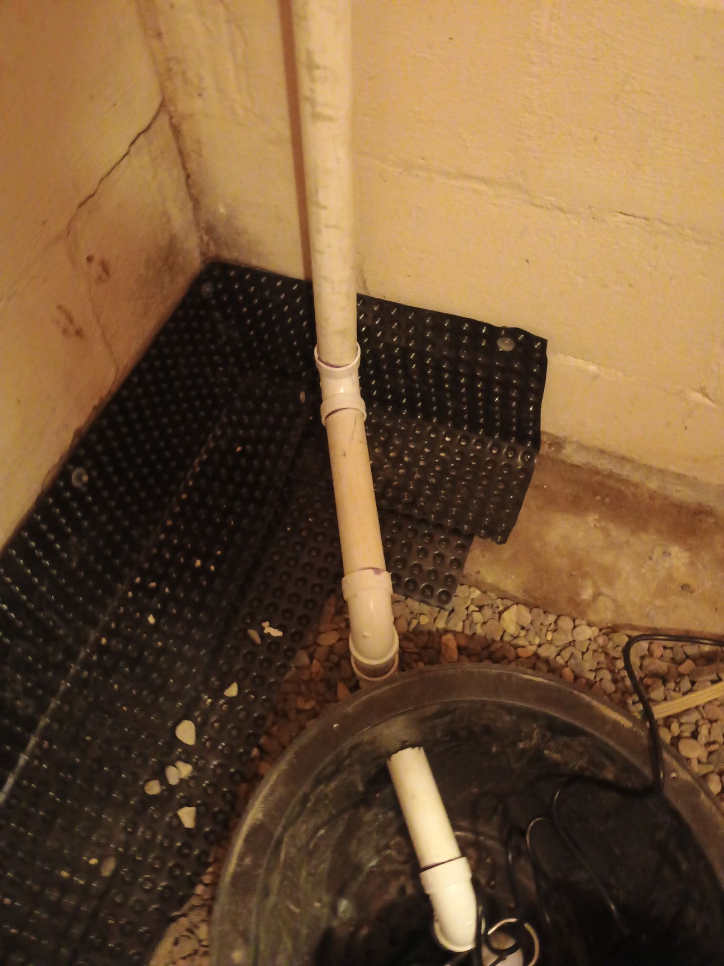 Sump Basin & Discharge Completion in St. Paul, MN by Waterproofing Northeast