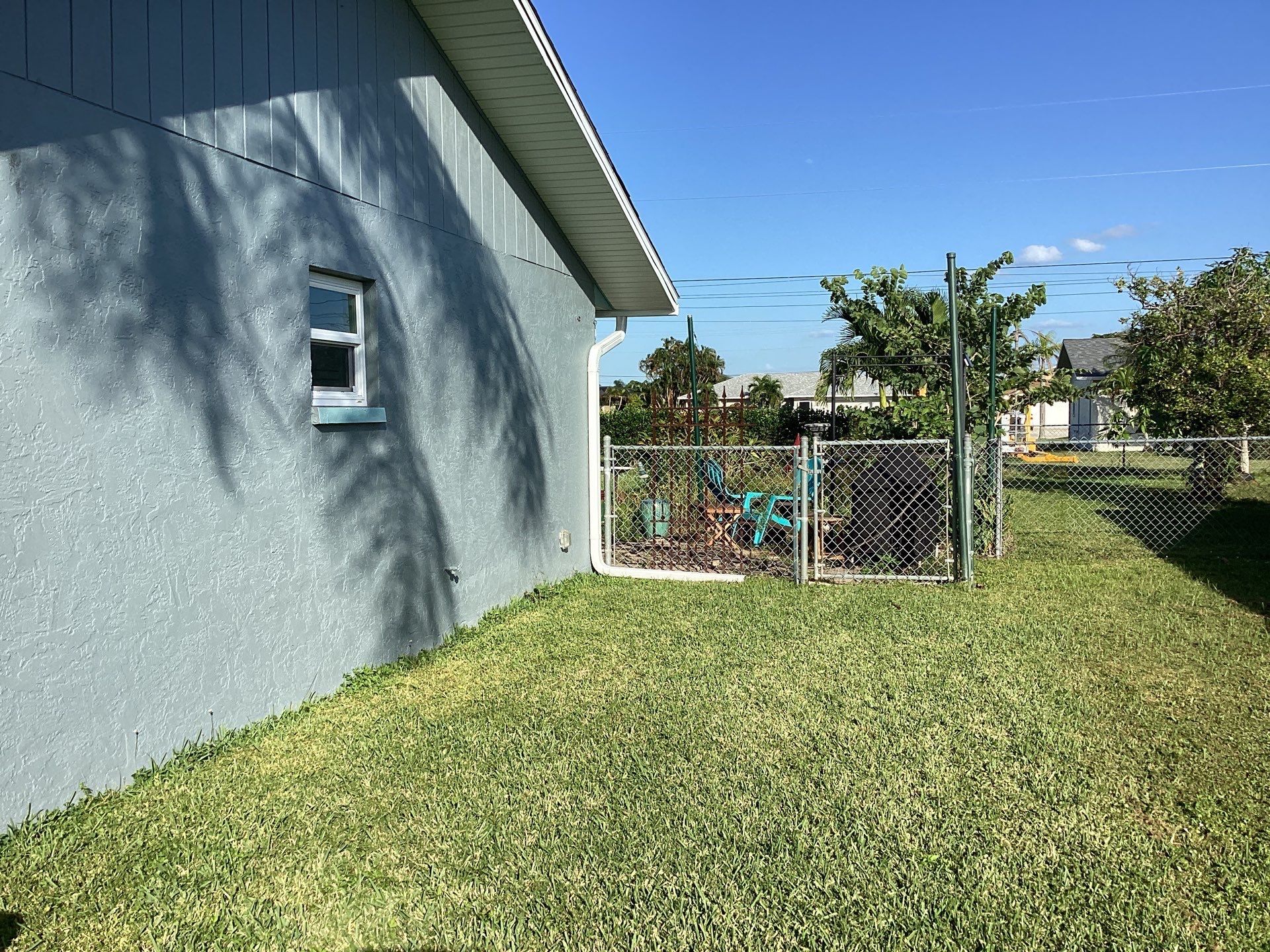 Soffit and Fascia Installation using White Vinyl Soffit in Cape Coral FL by Gutter Professors