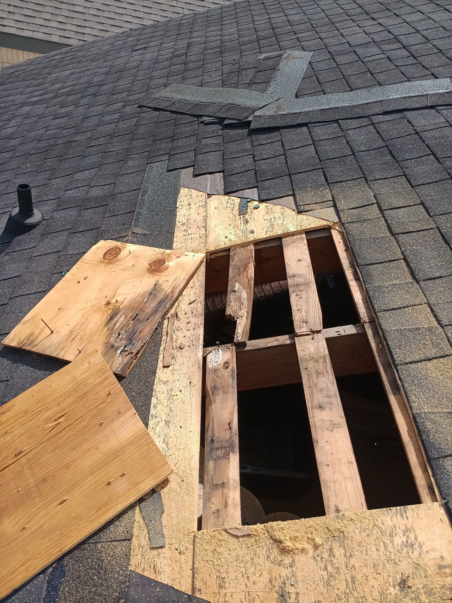 Residential Roofing Repair using Owen's Corning Duration (Lifetime) Shingles by Roof Repair Company