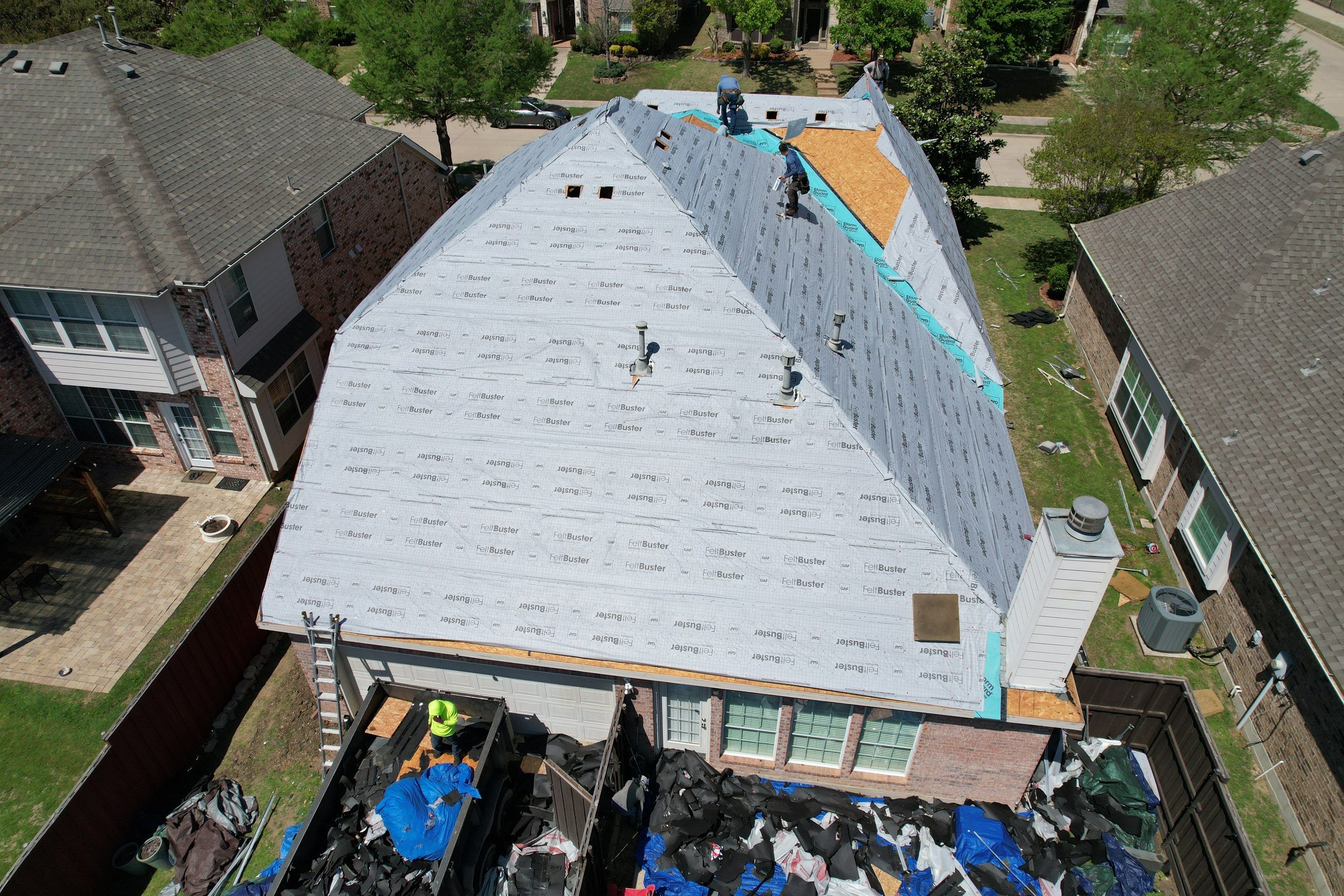 Project in Frisco by Zeus Exteriors