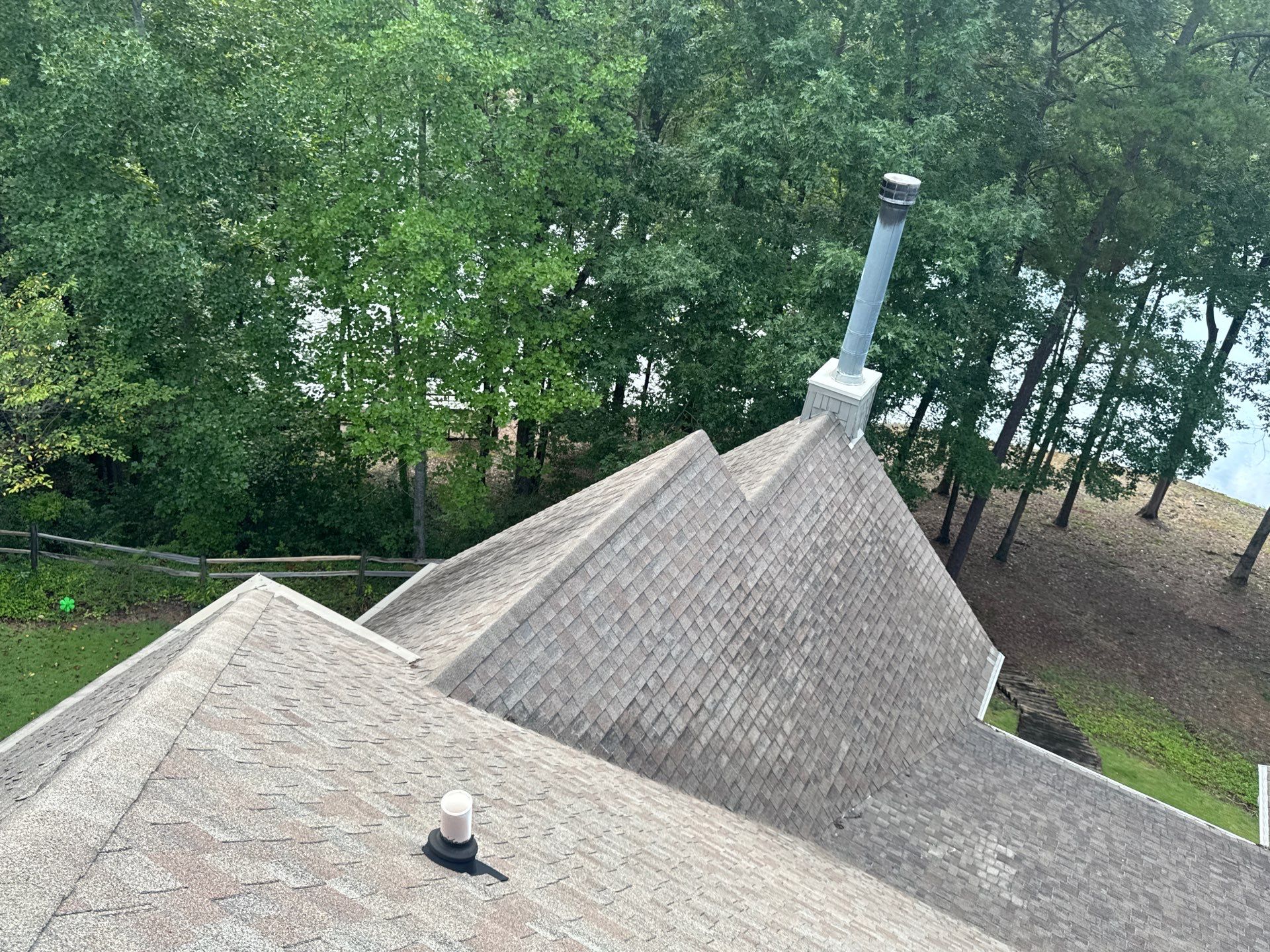 Shingle Replacement in Sterrett (Weathered Wood) by The Roofing Dudes